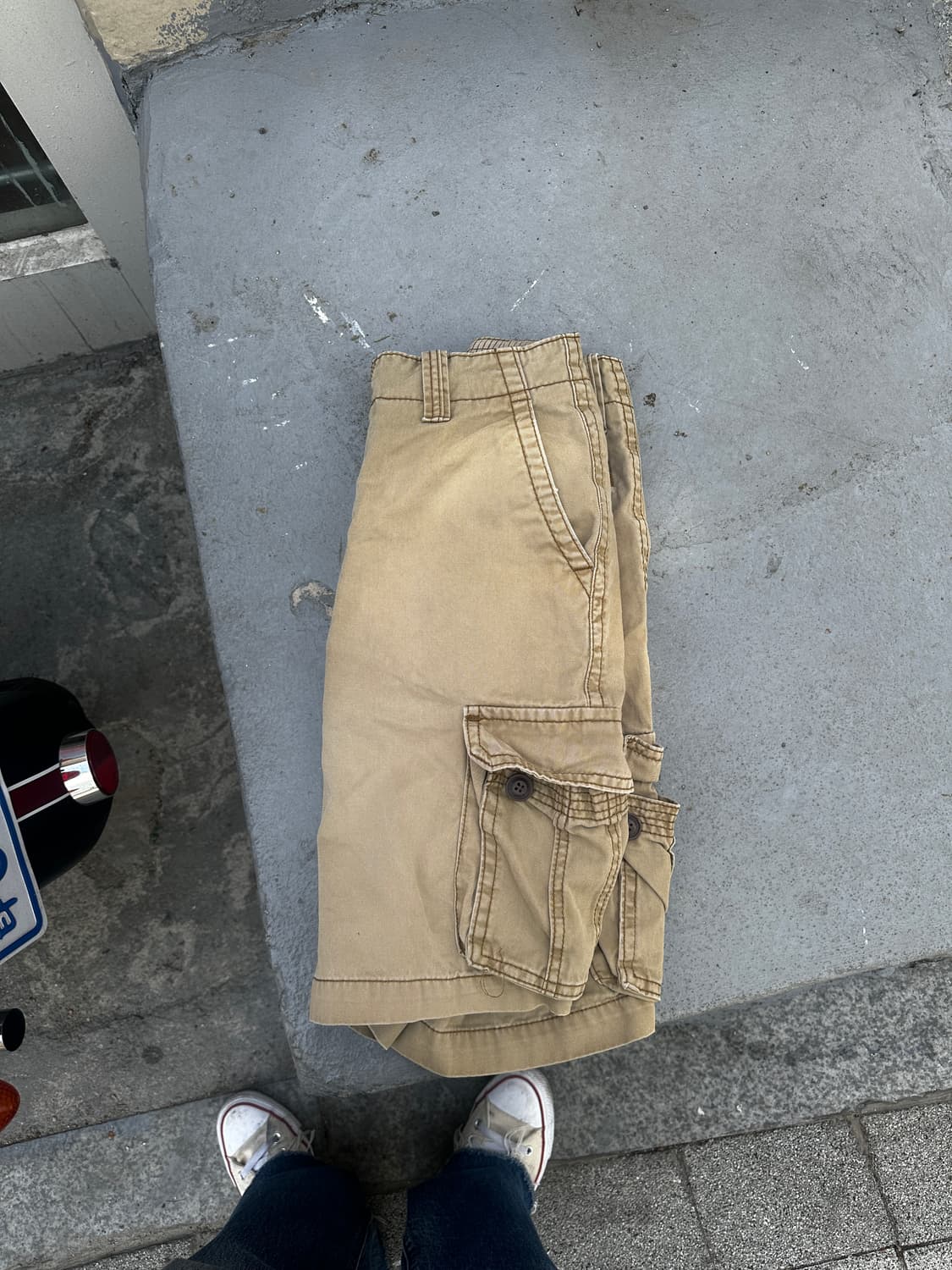 Aeropostale Beige Cargo Shorts 상품이미지4