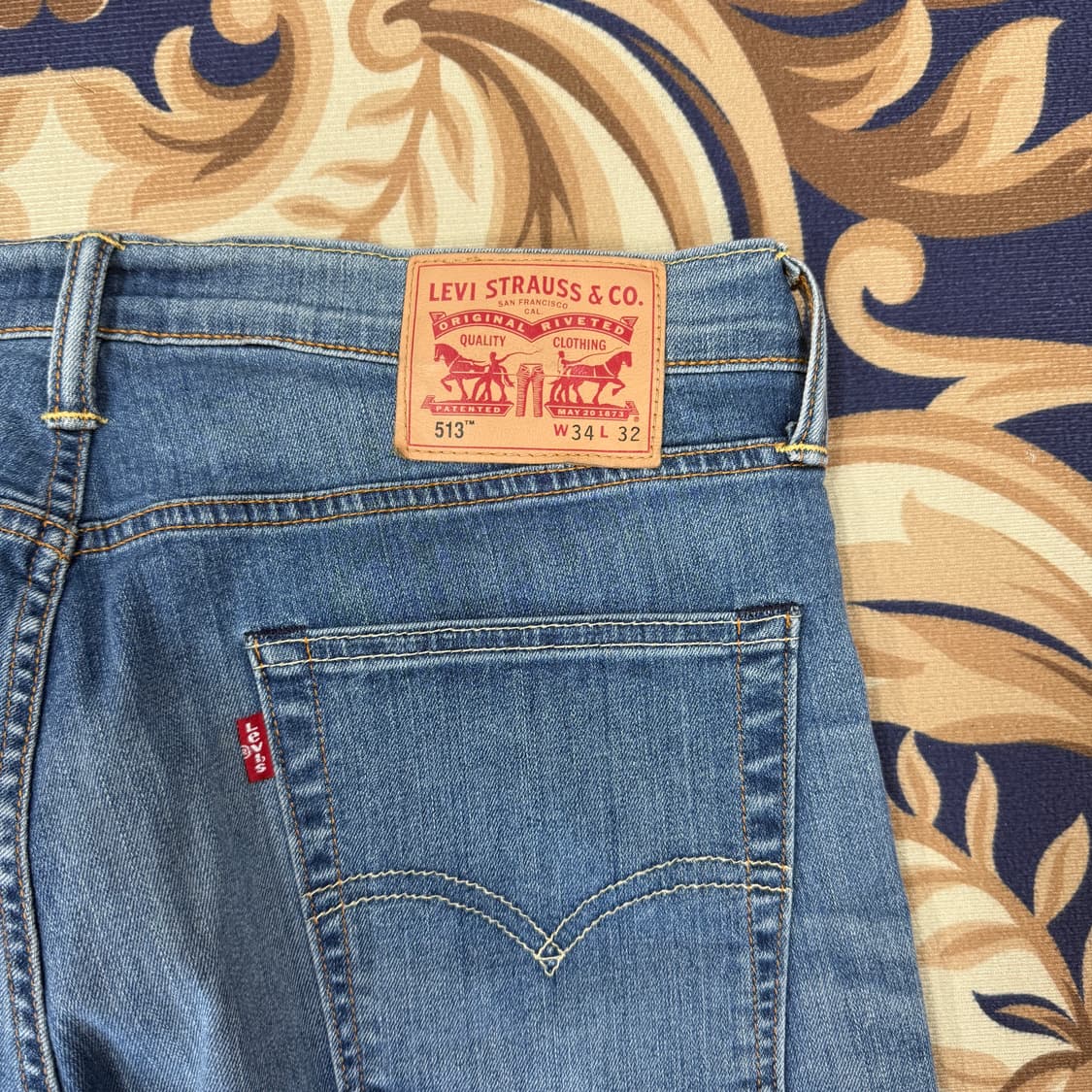 (34)리바이스 Levis 513 데님팬츠 상품이미지2