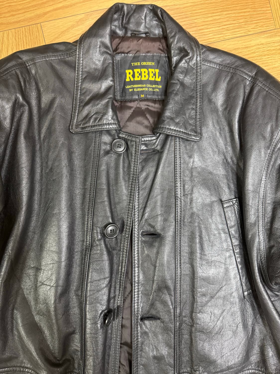 빈티지 레더 카코트  상품이미지2