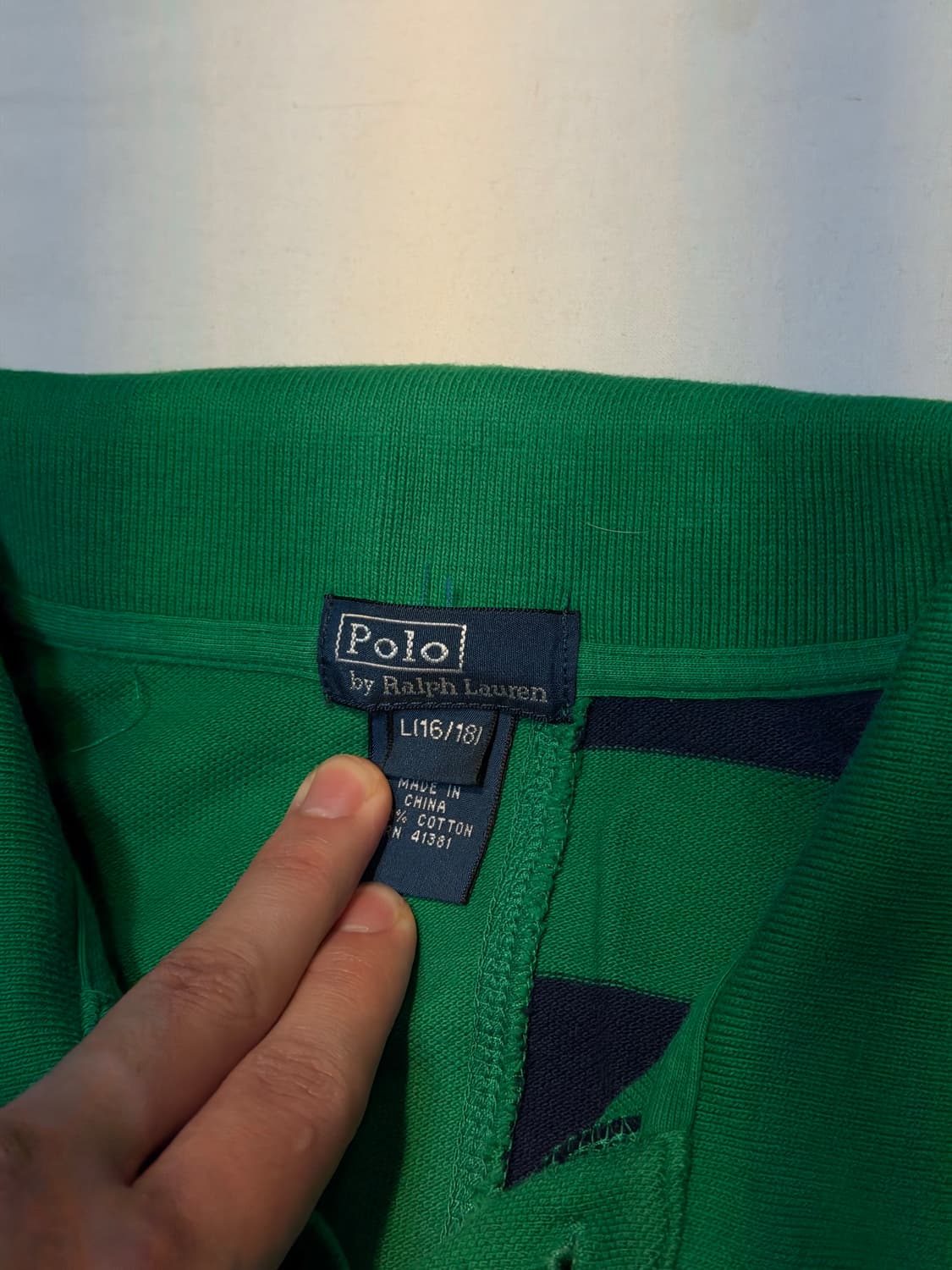 초희귀) 폴로 랄프로렌 빅포니 치프키프 카라티 그린 상품이미지4