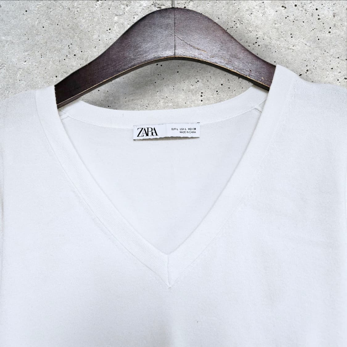 (나눔)자라 V넥 니트 (95/M) 상품이미지2