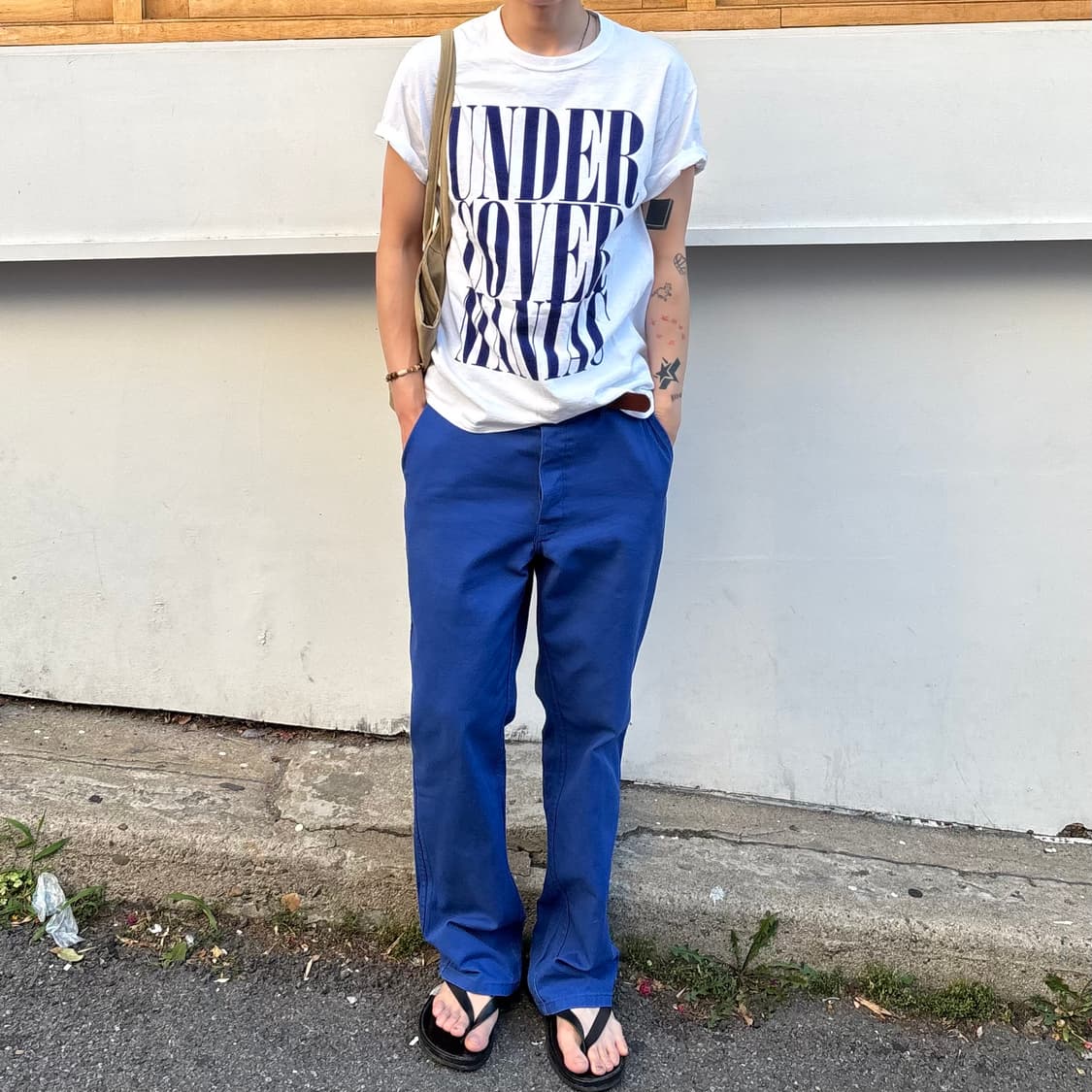 90's french work pants 상품이미지1