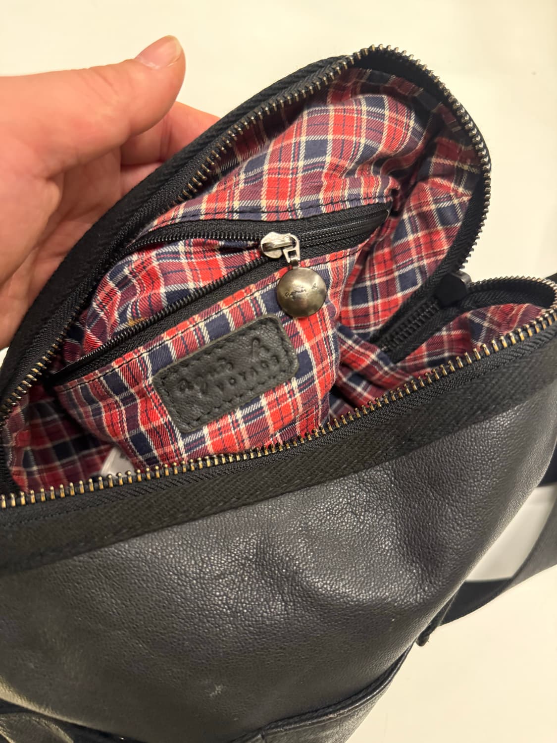 아네스베 원통 양가죽백 상품이미지7