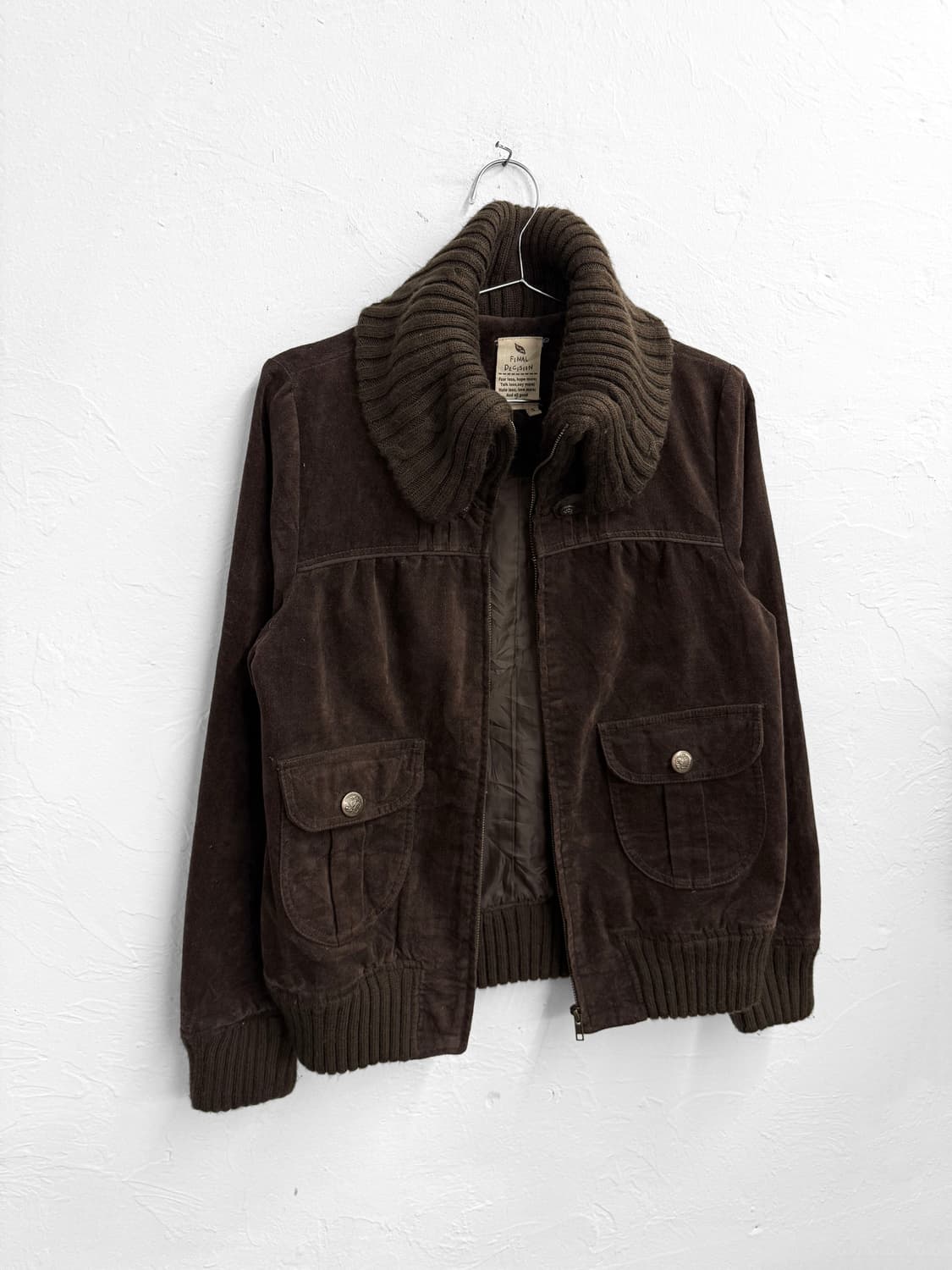 final decision 코듀로이 집업 자켓 상품이미지4