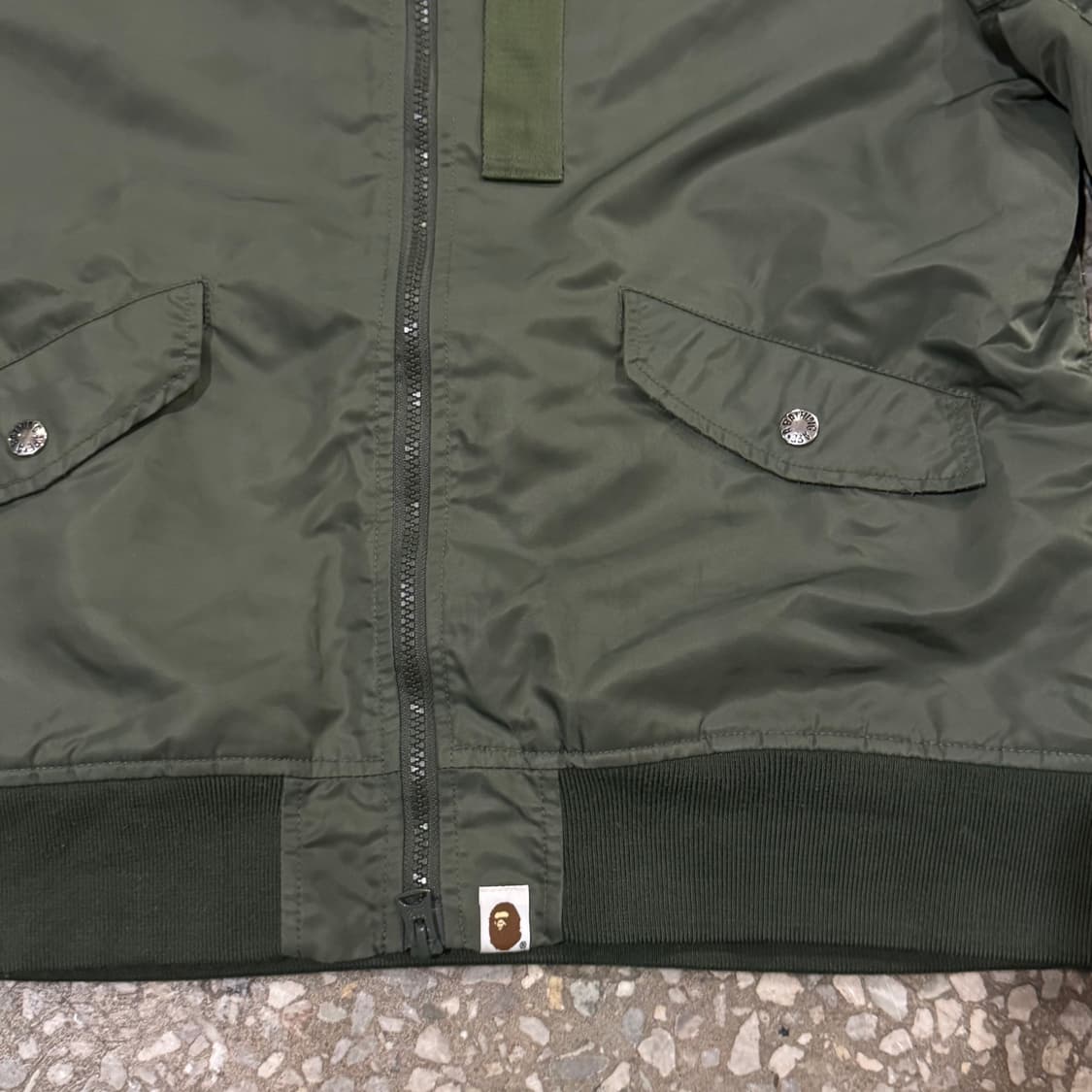 베이프 MA-1 플라이트 자켓 S 상품이미지5