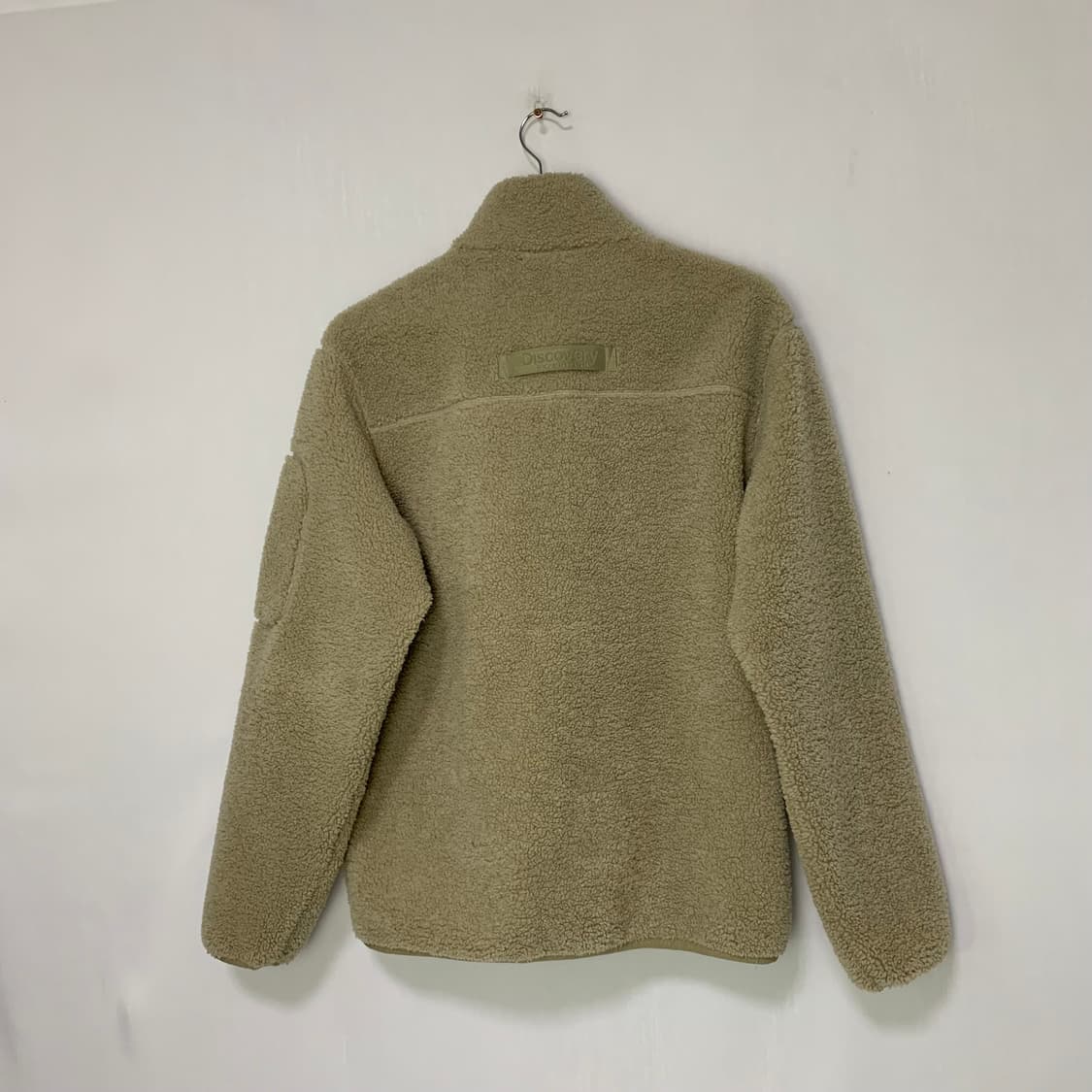 디스커버리 플리스 자켓 후리스 집업 베이지 100 남녀공용 신칠라st 상품이미지4