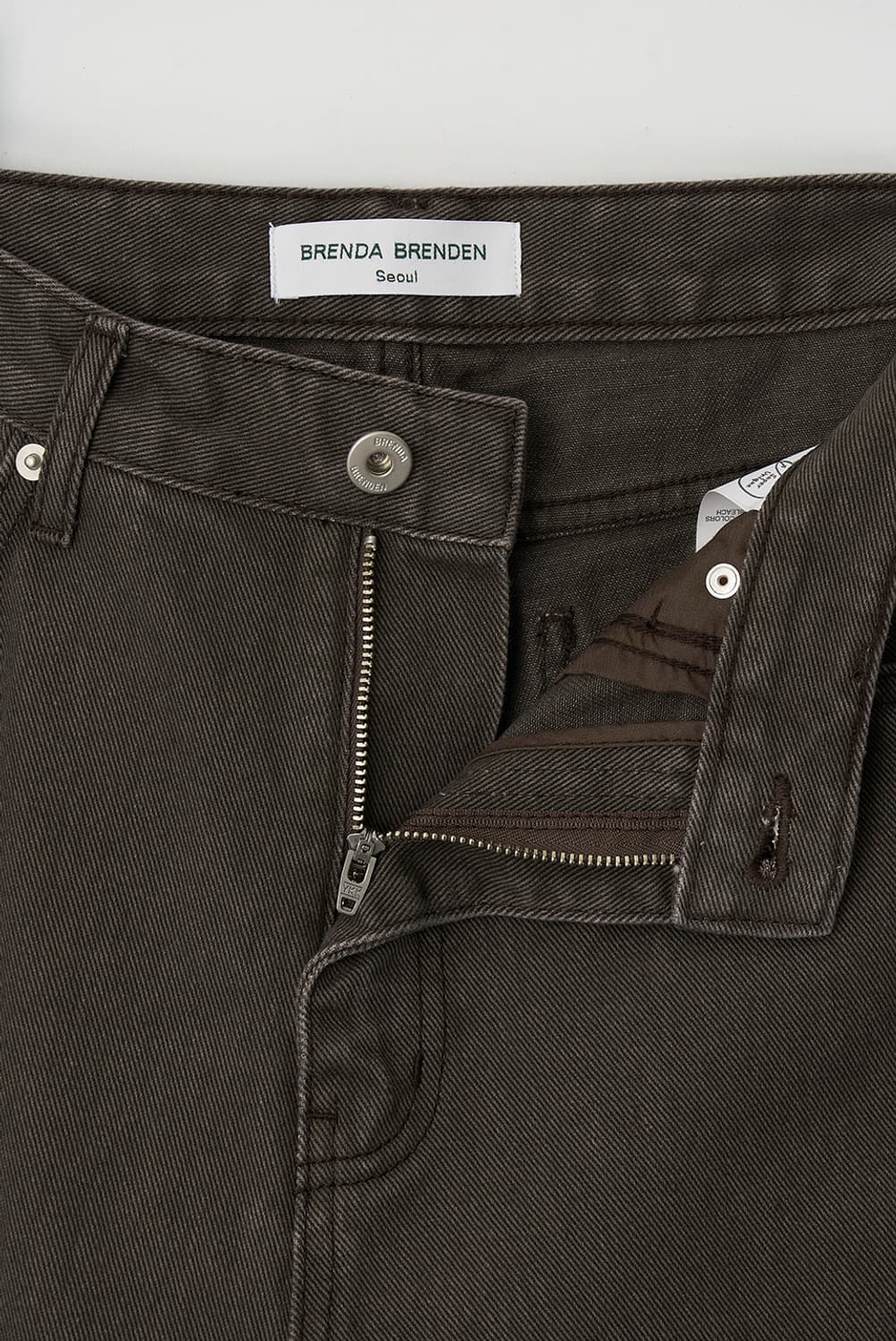 brendabrenden cation color pants  brown 상품이미지3