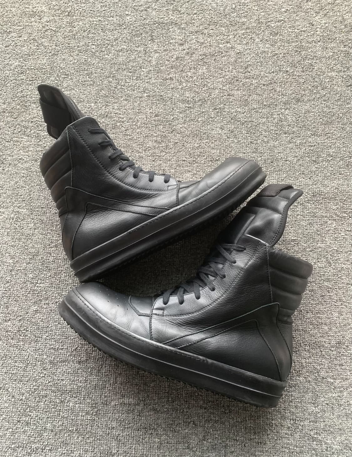 릭오웬스 지오바스켓 올블랙 41.5 상품이미지2