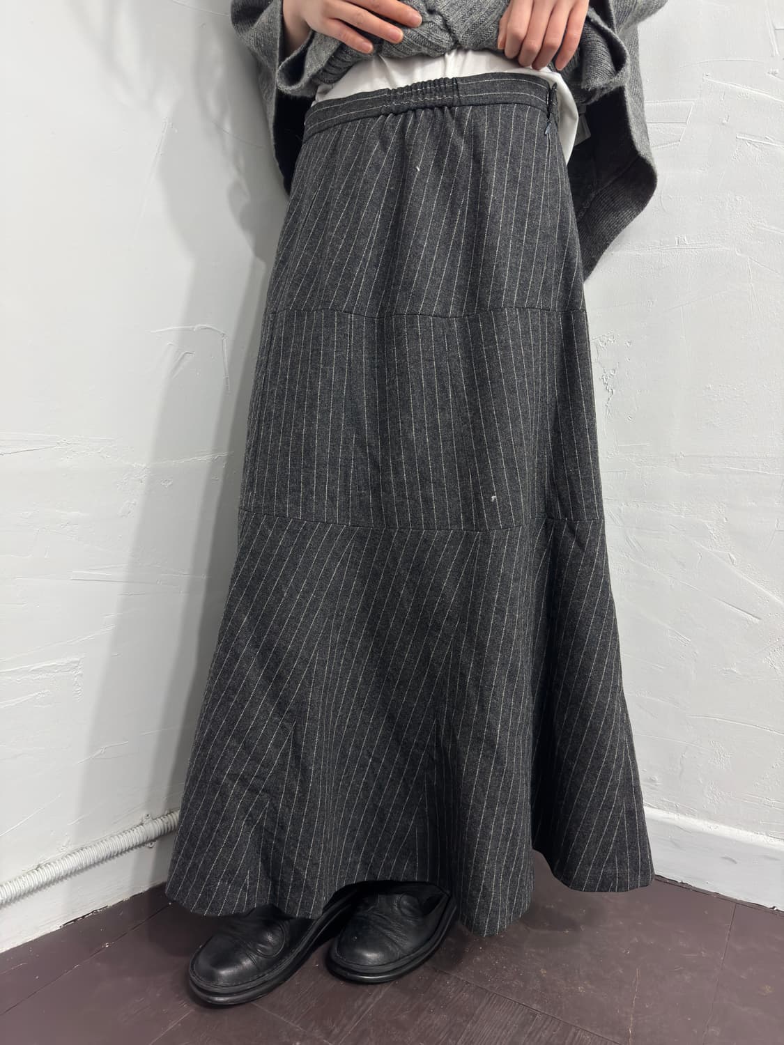 stripe long skirt 상품이미지1