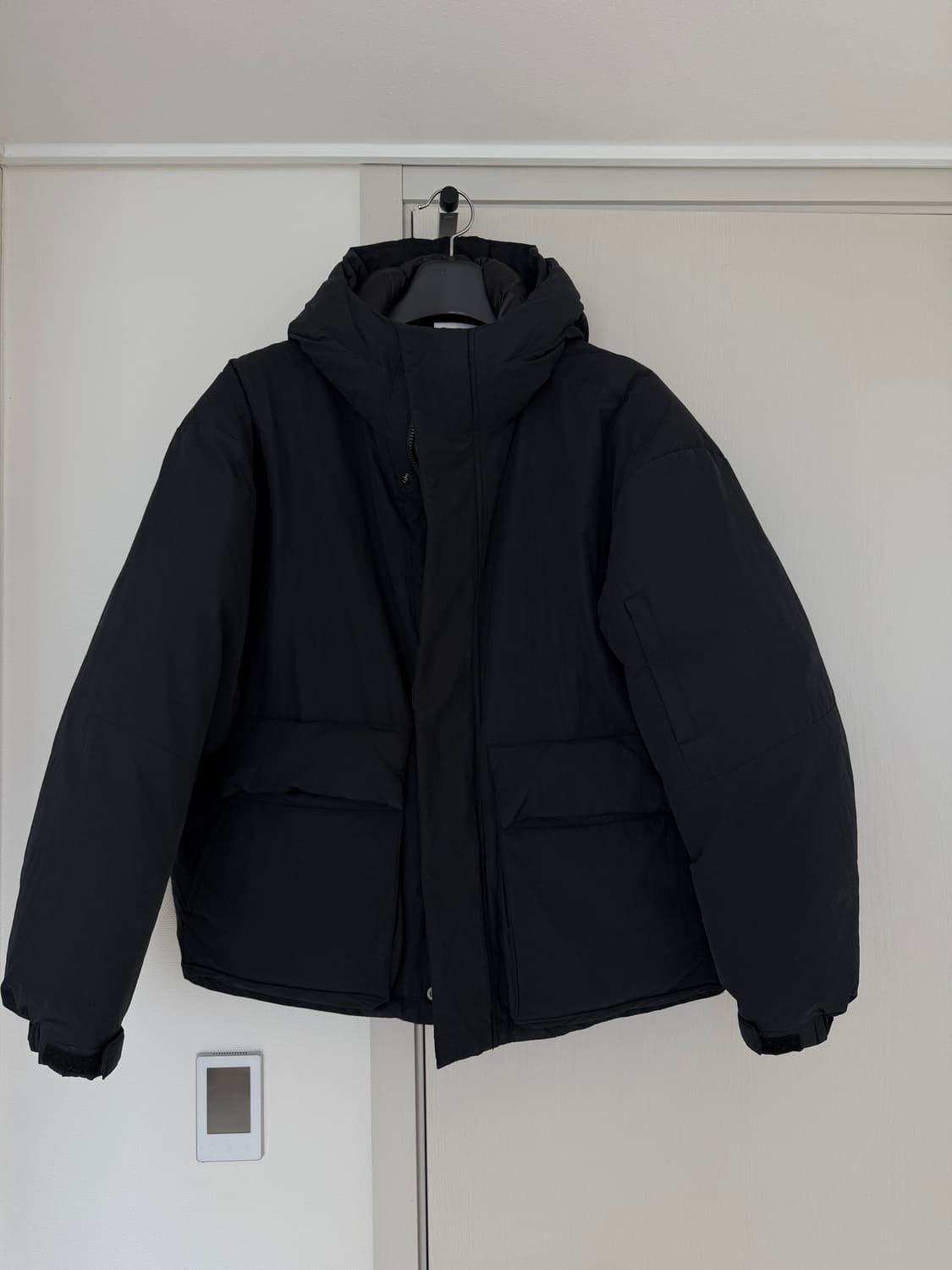 커스텀멜로우 후드 봄버 구스다운 상품이미지2