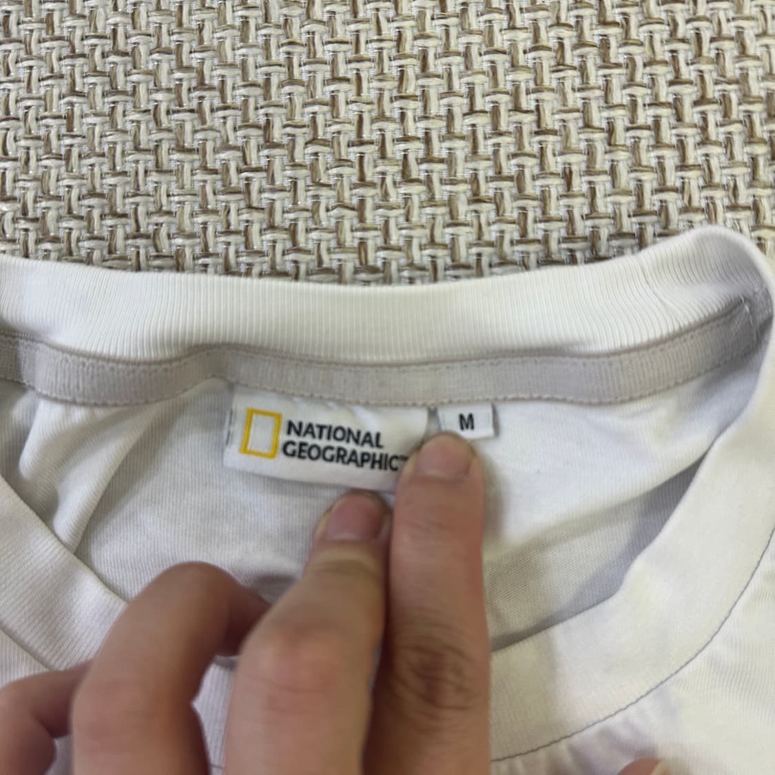 M 내셔널지오그래픽 기본 라운드 반팔 0415D 상품이미지2