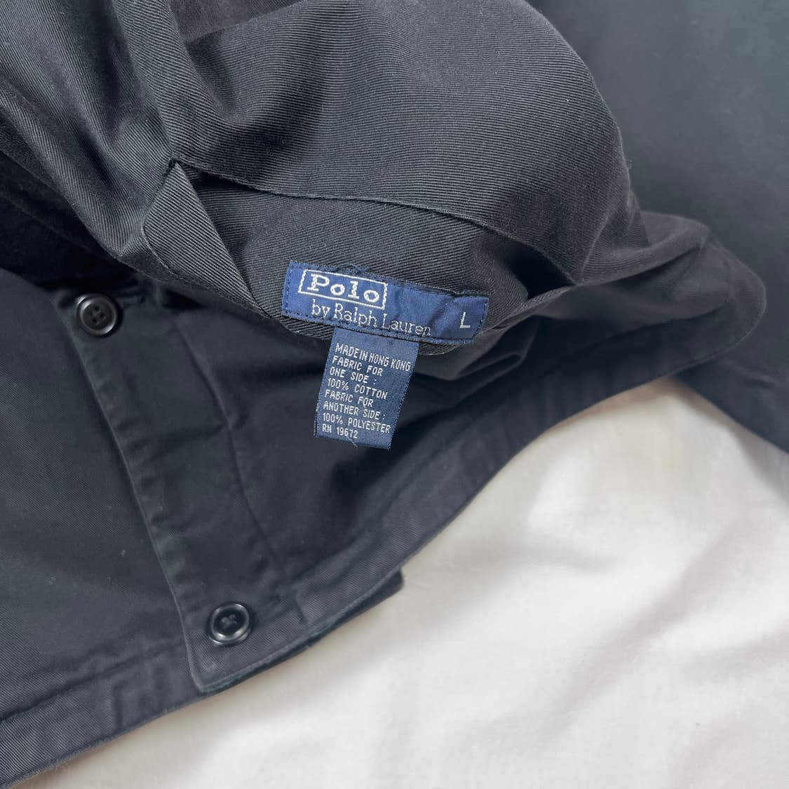 90‘s 폴로랄프로렌 스펠아웃 타탄체크 리버시블 자켓 상품이미지9