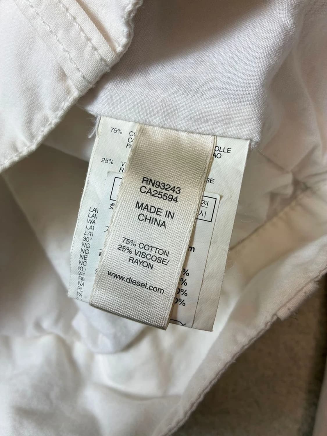 디젤 00's Y2K 유틸리티 크롭 라이더 자켓 PN7557 상품이미지9