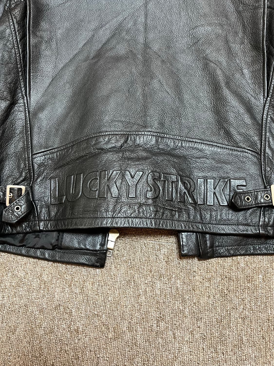 Lucky Strike leather jacket 상품이미지7