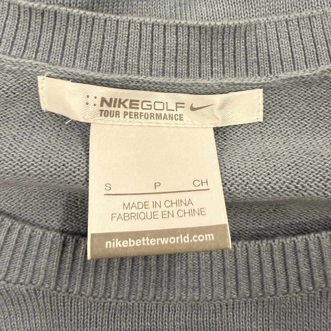 [정품/S] 나이키 스트라이프 긴팔 니트 블루 b10 상품이미지6