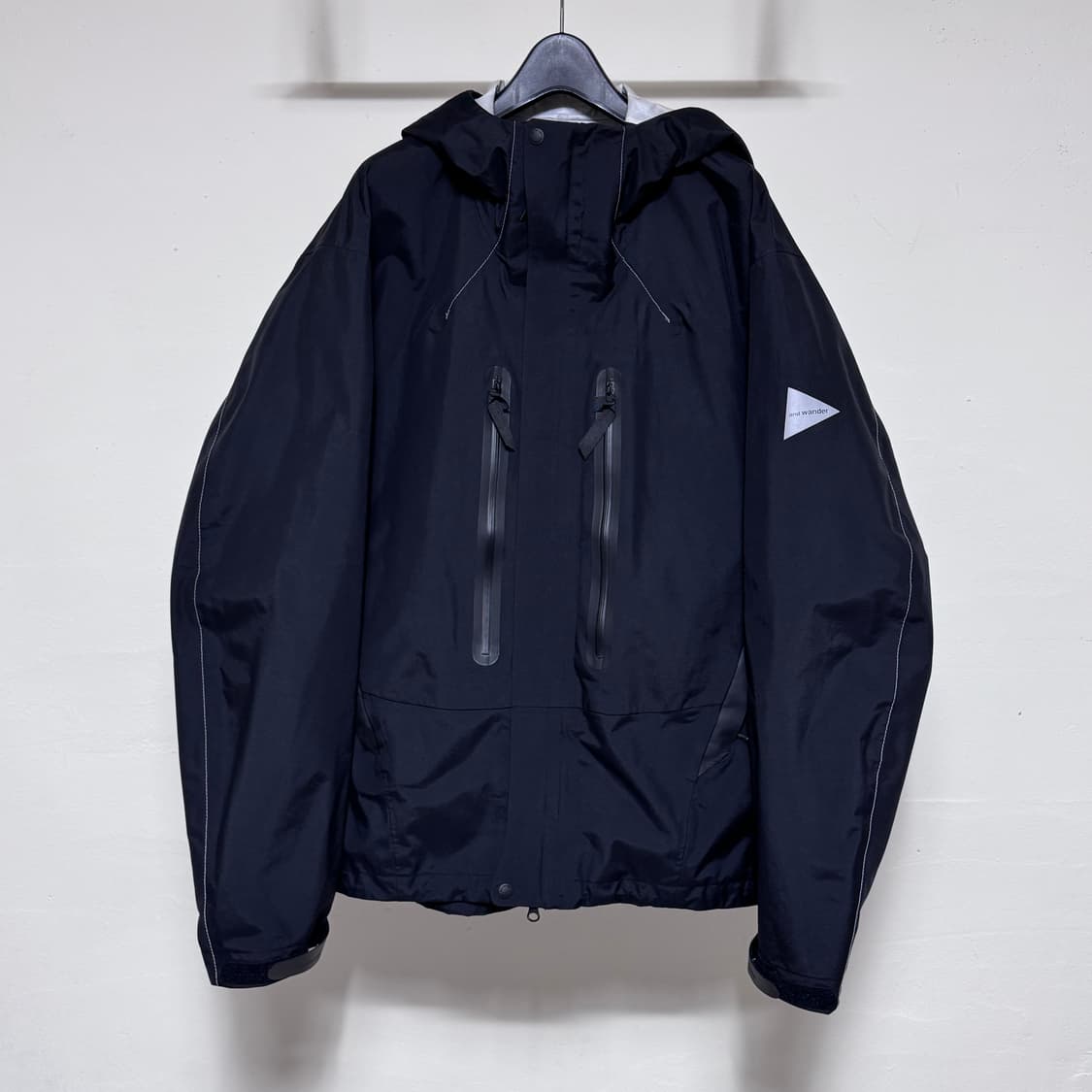 앤드 원더 2.5L 하이커 레인 자켓 블랙 M 상품이미지2