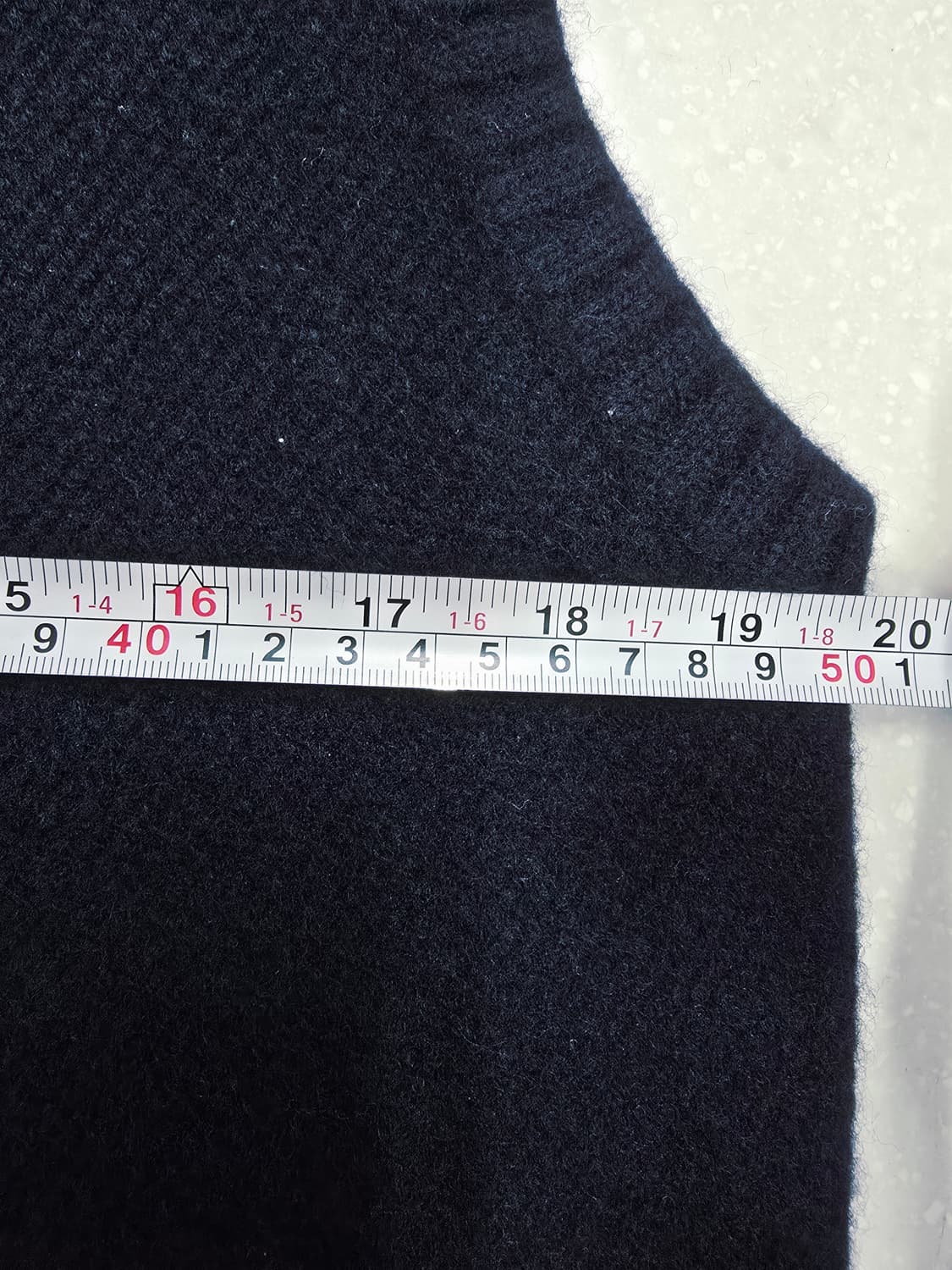 헤지스 네이비 니트 조끼 모100% 상품이미지9