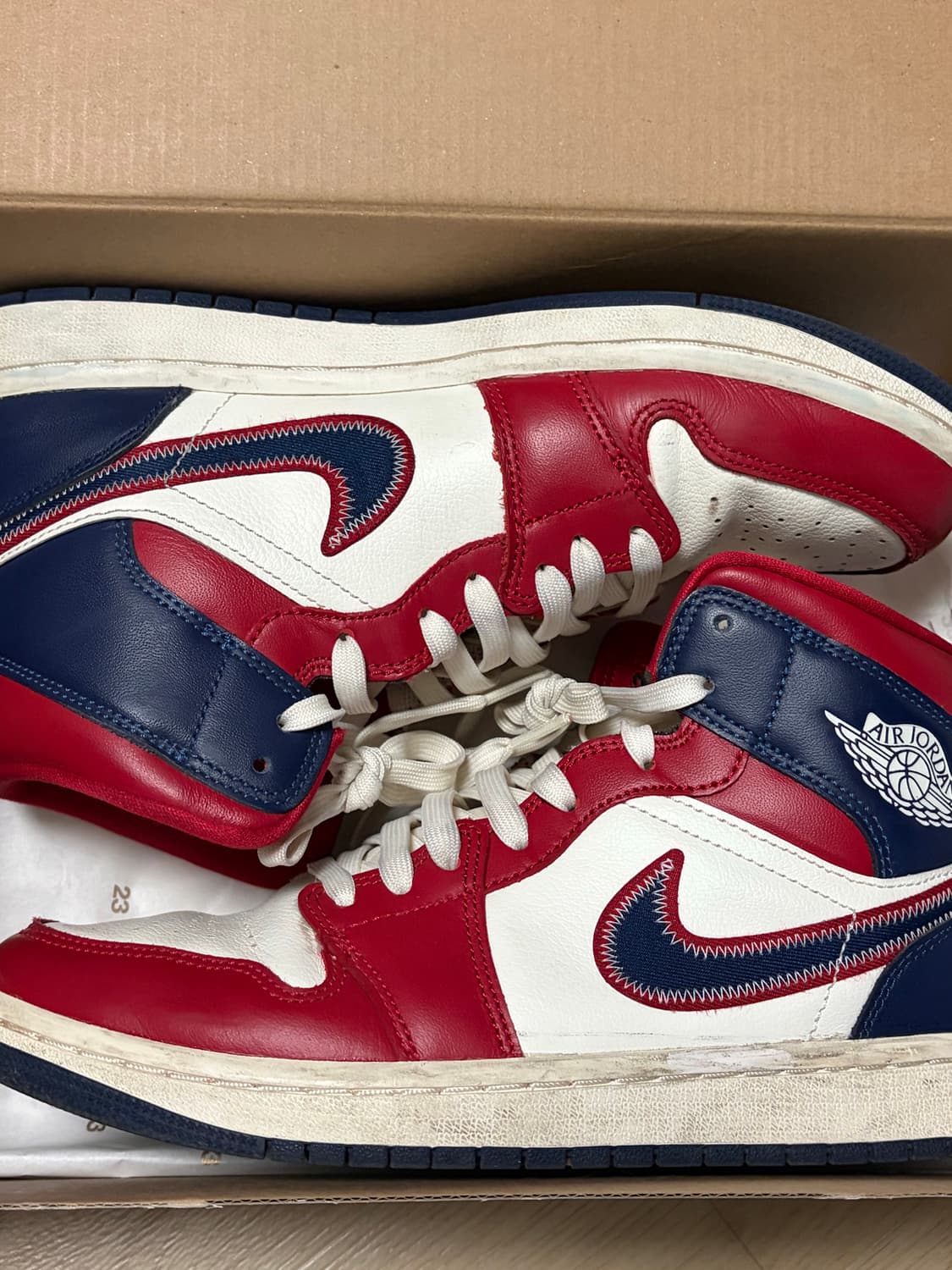 조던 1 미드 네이비 급처 상품이미지1