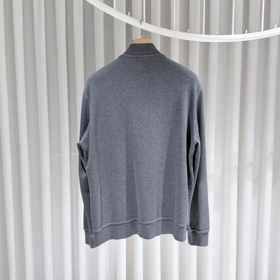 (A+/M,XXS) / 브루넬로쿠치넬리 코튼 그레이 집업 팬츠 셋업 상품이미지3