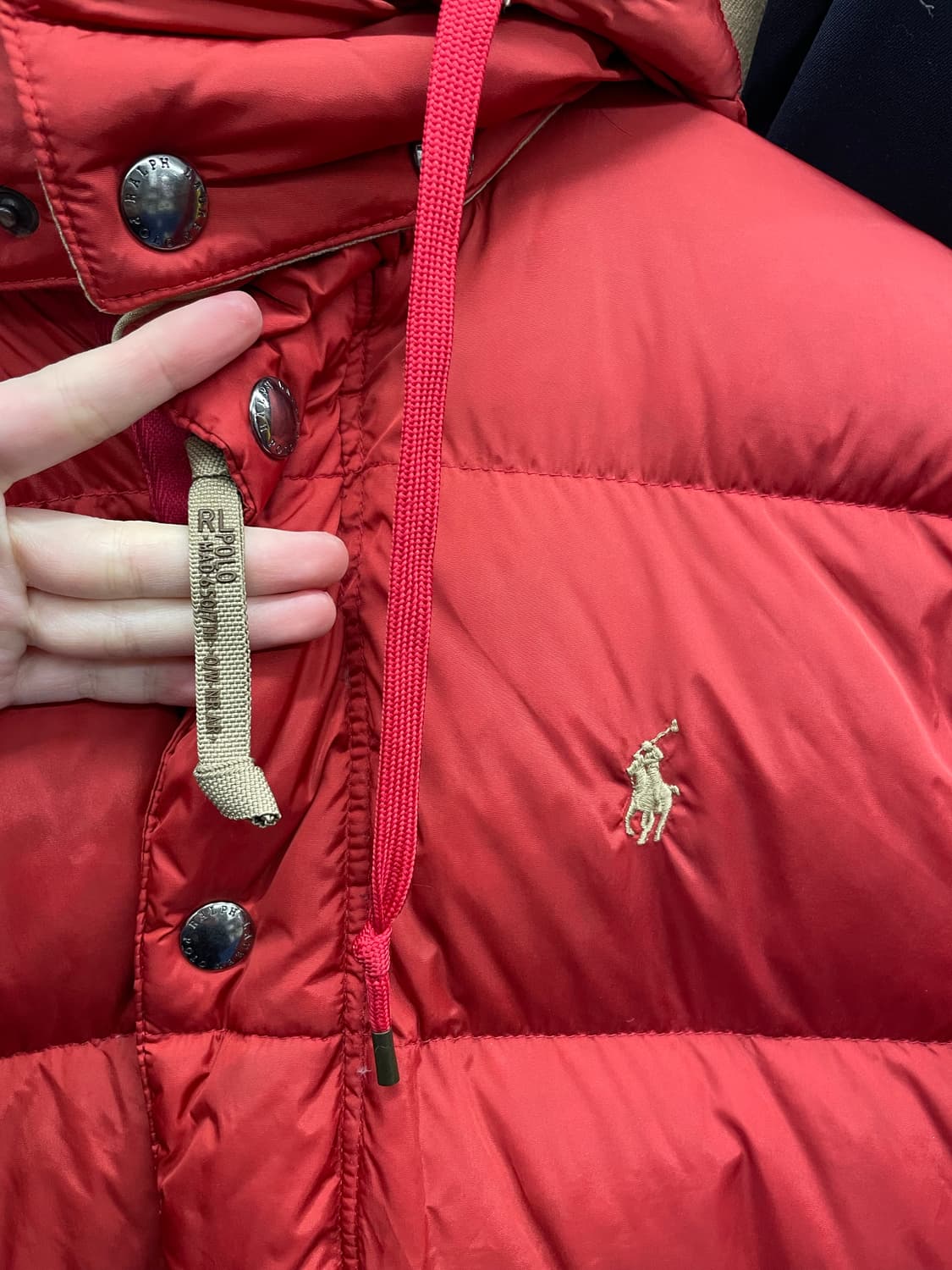 PRL 폴로 랄프로렌 후드 푸퍼 패딩 상품이미지6