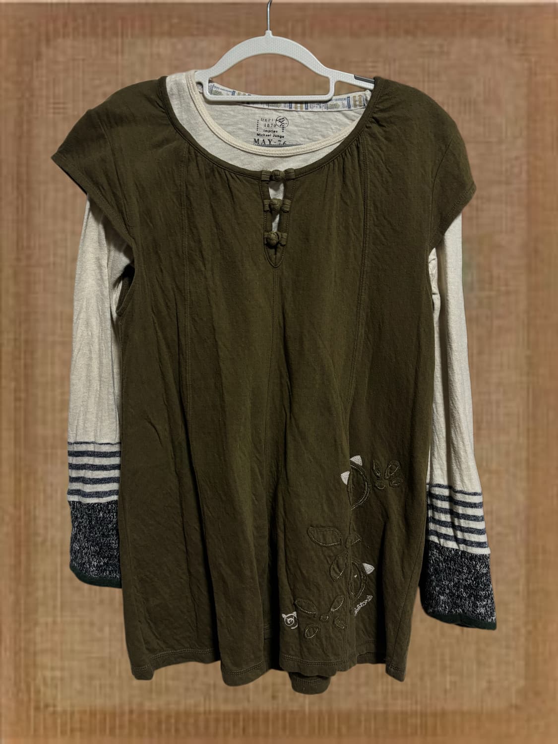 빈티지 히피 모리 상의 세트 (3pcs set) 상품이미지2