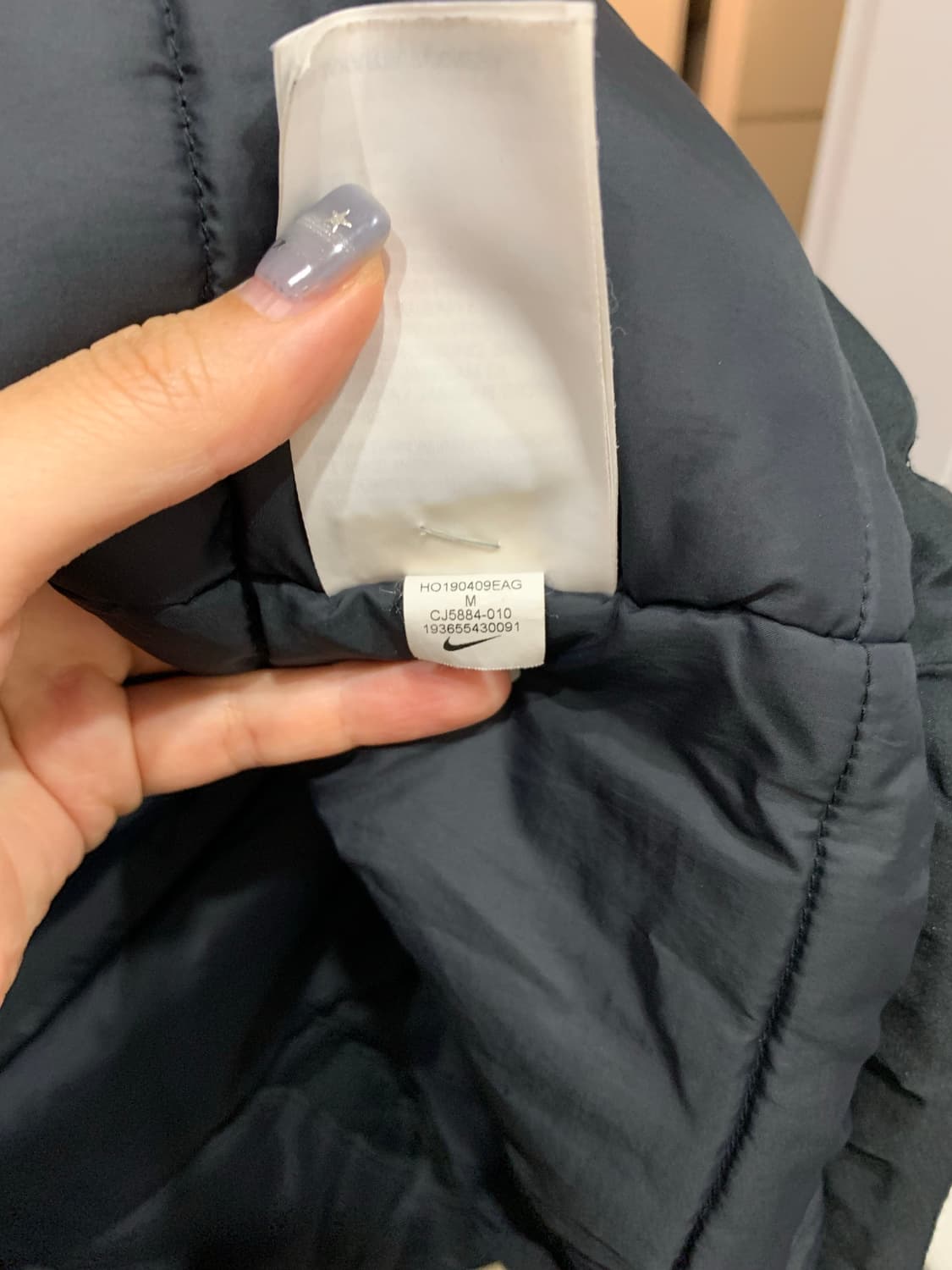 나이키 올드스쿨 FC 축구 패딩 후드 M 남95 상품이미지6