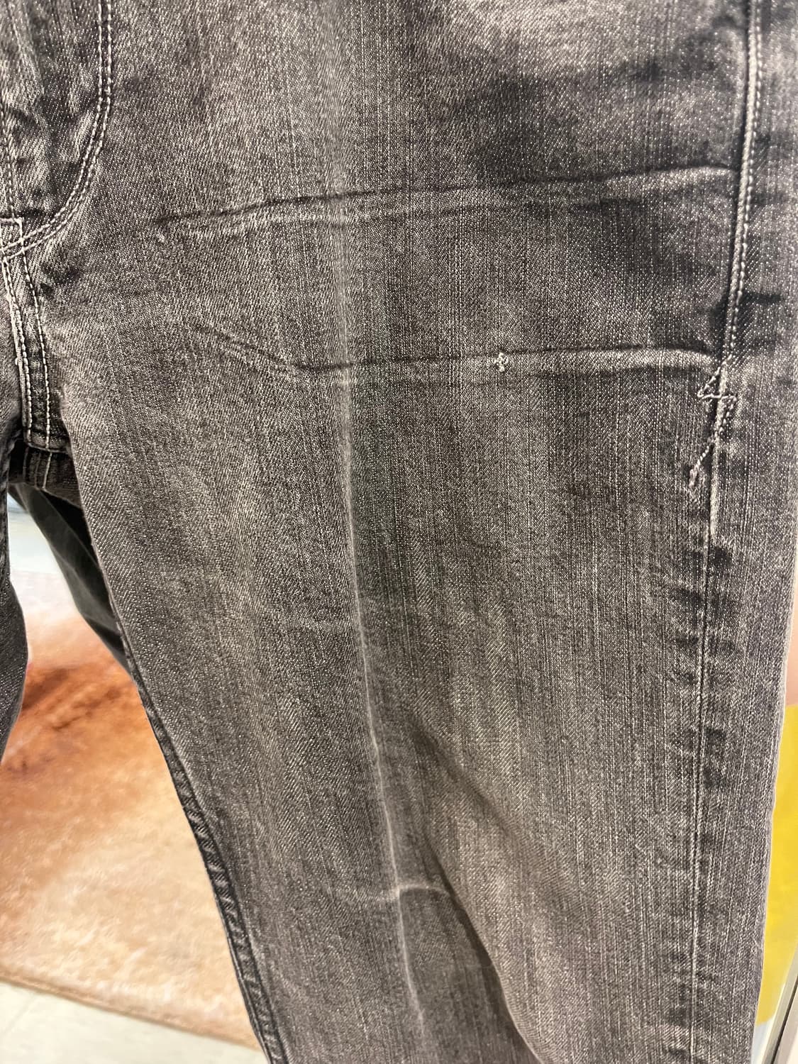 00s Levis 리바이스 흑청 데님 팬츠 (36inch) 상품이미지8