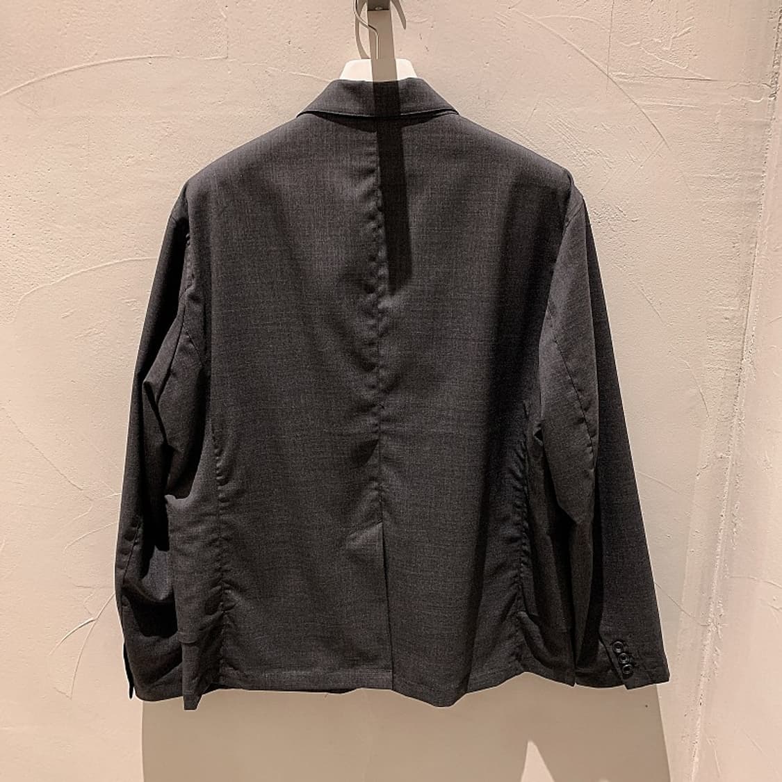 언에펙티드 남성 차콜 레이어드 자켓 상품이미지5