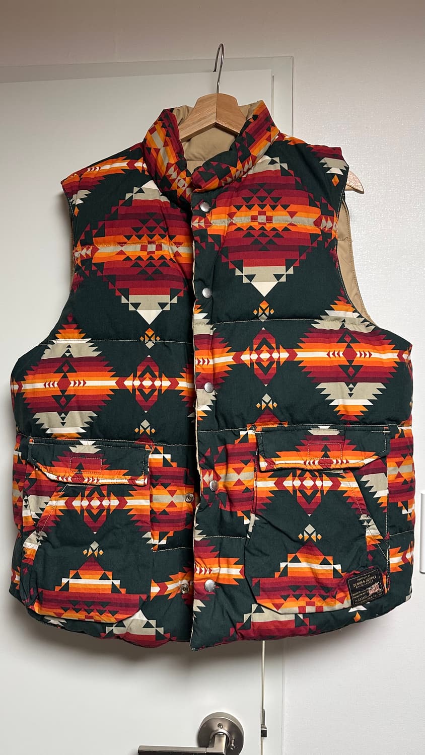 폴로 아즈텍 리버시블 패딩베스트 L  상품이미지3