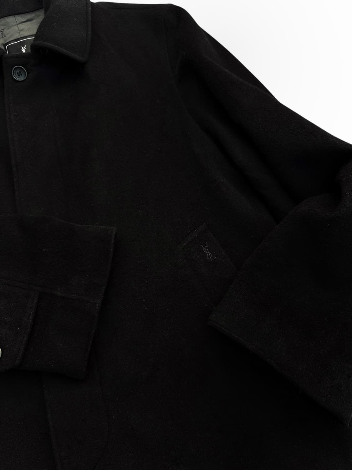 Yves Saint Laurent 입생로랑 캐시미어 블렌드 코트 상품이미지2