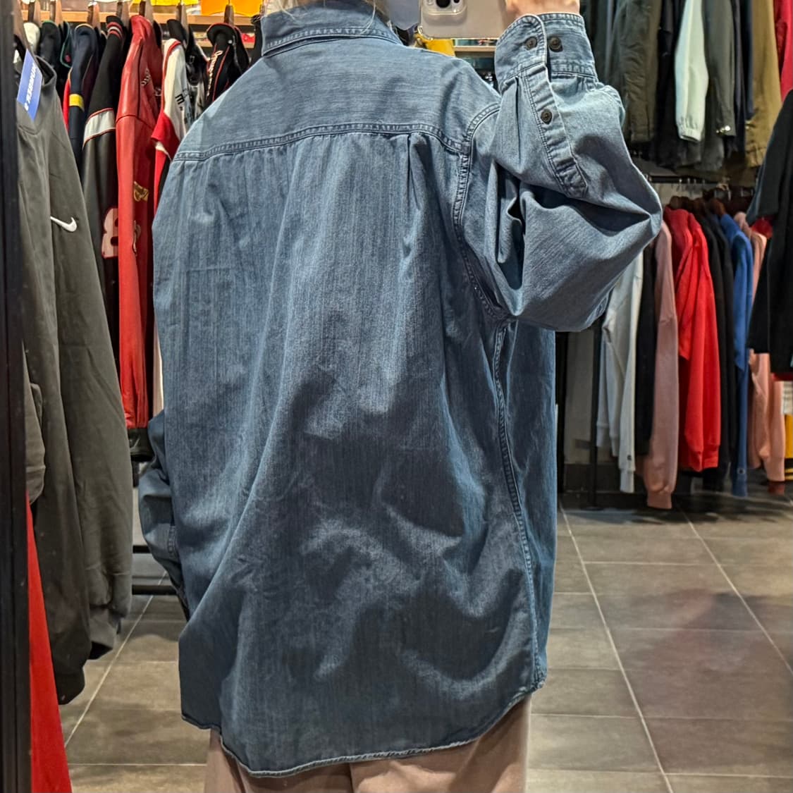 [NO.9] 칼하트 데님 긴팔셔츠 상품이미지5