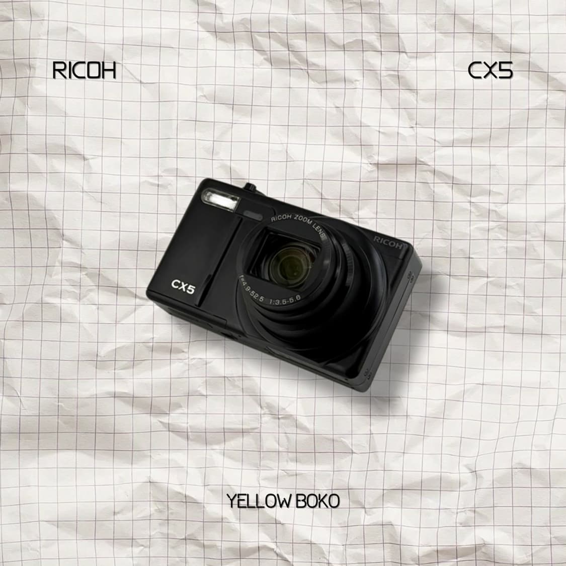 [필름 감성] 리코 RICOH CX5 레트로 디지털 카메라 상품이미지1