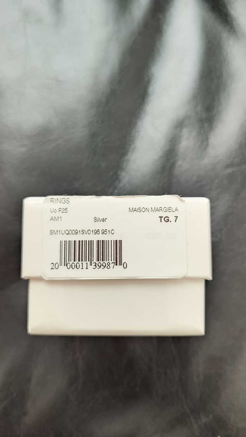 메종마르지엘라 실버 시그넷링 실버925 7사이즈(국내21호) 상품이미지2