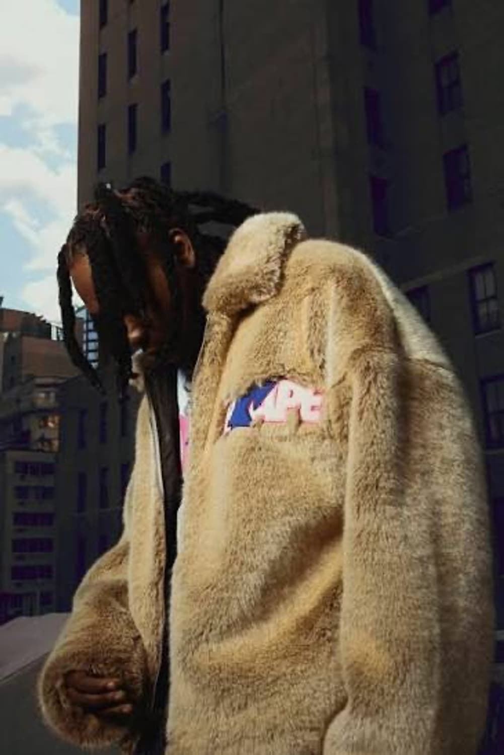 베이프 돈 톨리버 콜라보 퍼자켓 상품이미지5