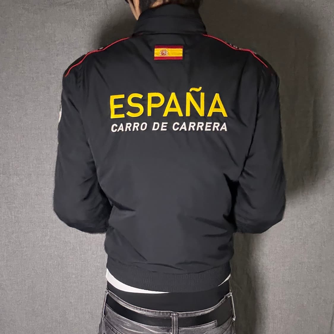 폴로 빅포니 스페인 레이싱 블랙 자켓 L 상품이미지5