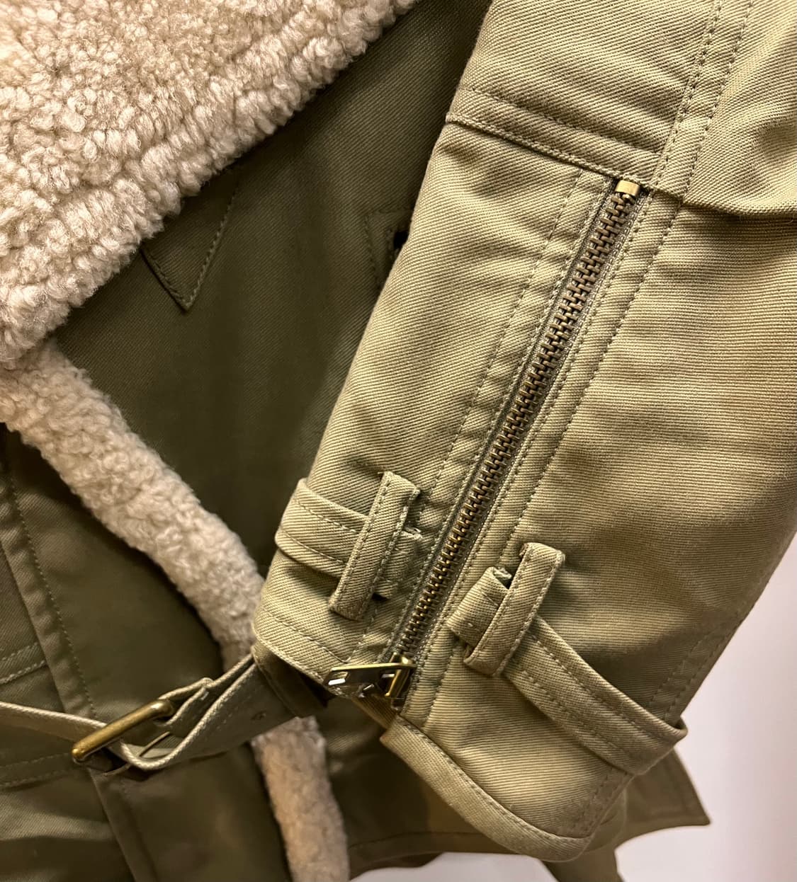 시스템 양털 카라 자켓 82 상품이미지3