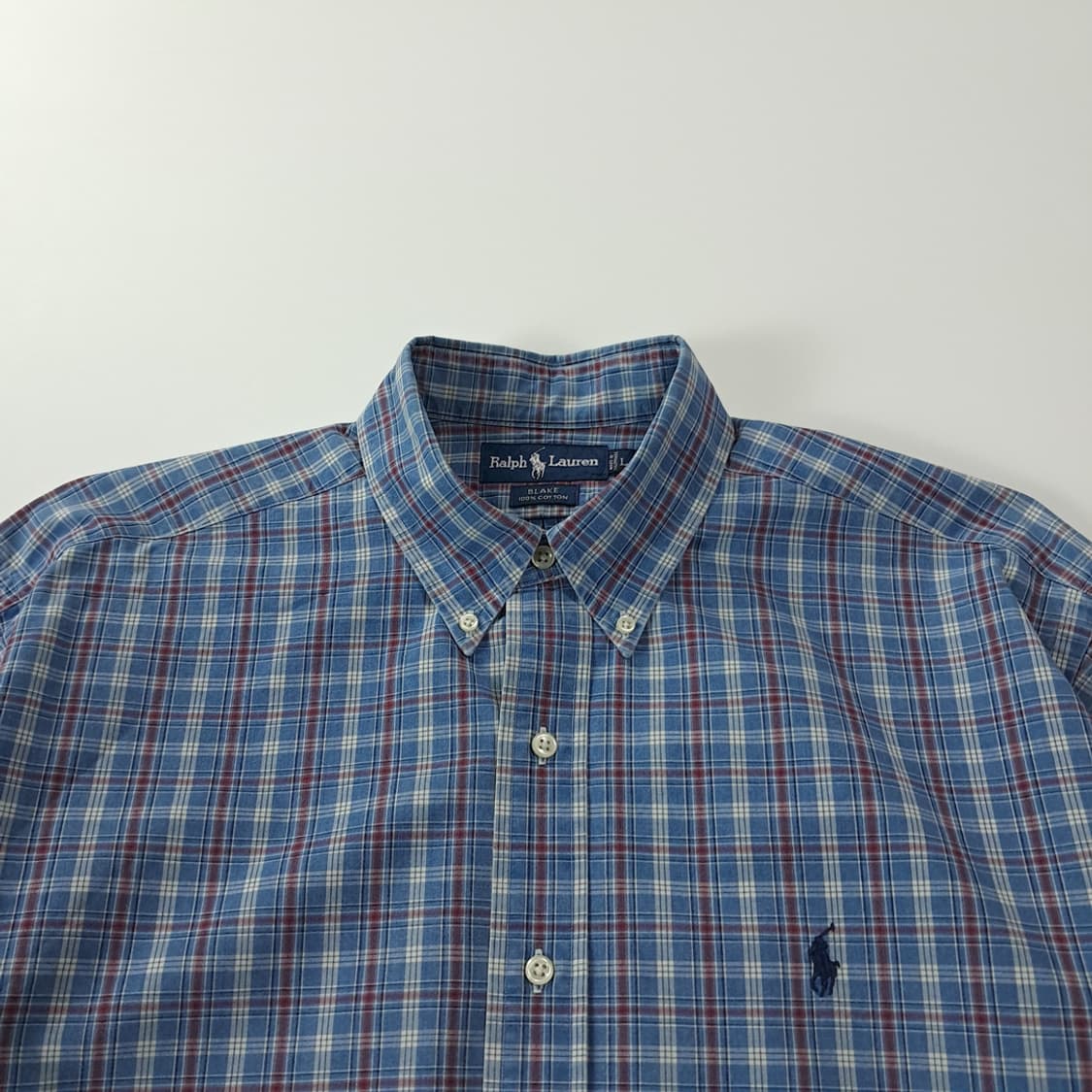 CK288 L 폴로 90s 블레이크 클래식 멀티 플래드 체크 셔츠 남방 상품이미지2