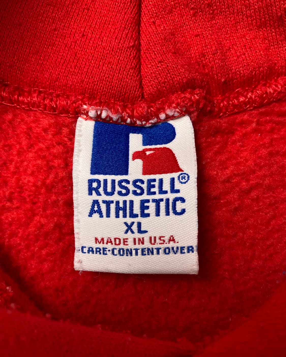 90s Russell Hoodie (red) 상품이미지3
