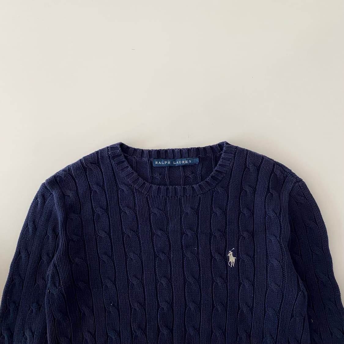 S ) 폴로니트 케이블니트 A1600 상품이미지5