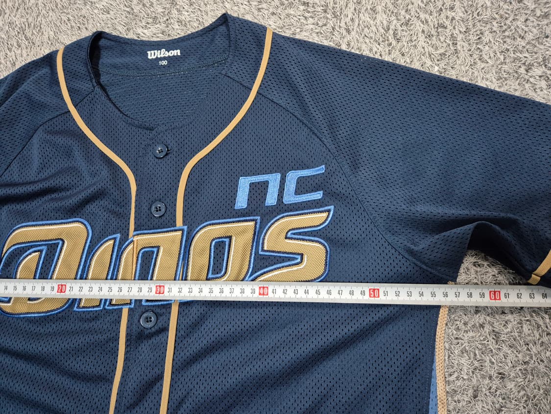 윌슨 NC다이노스 유니폼 노마킹 100 상품이미지9