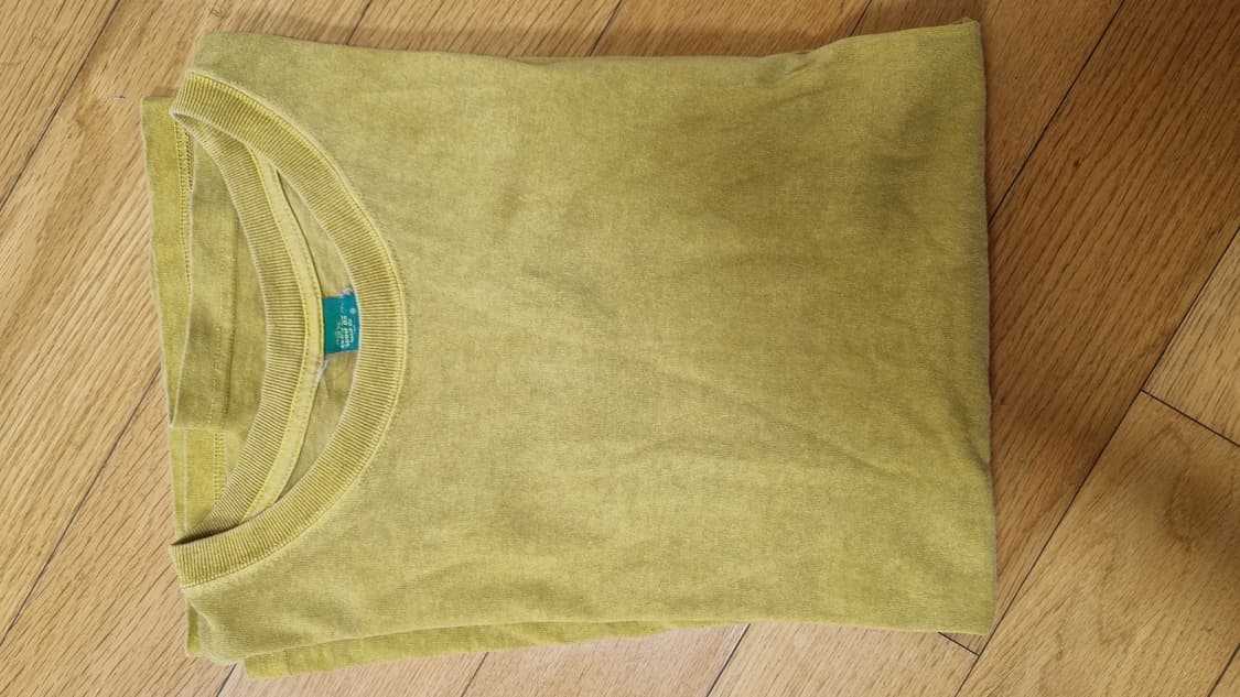 굿온 피그먼트다잉 티셔츠 바나나 상품이미지3