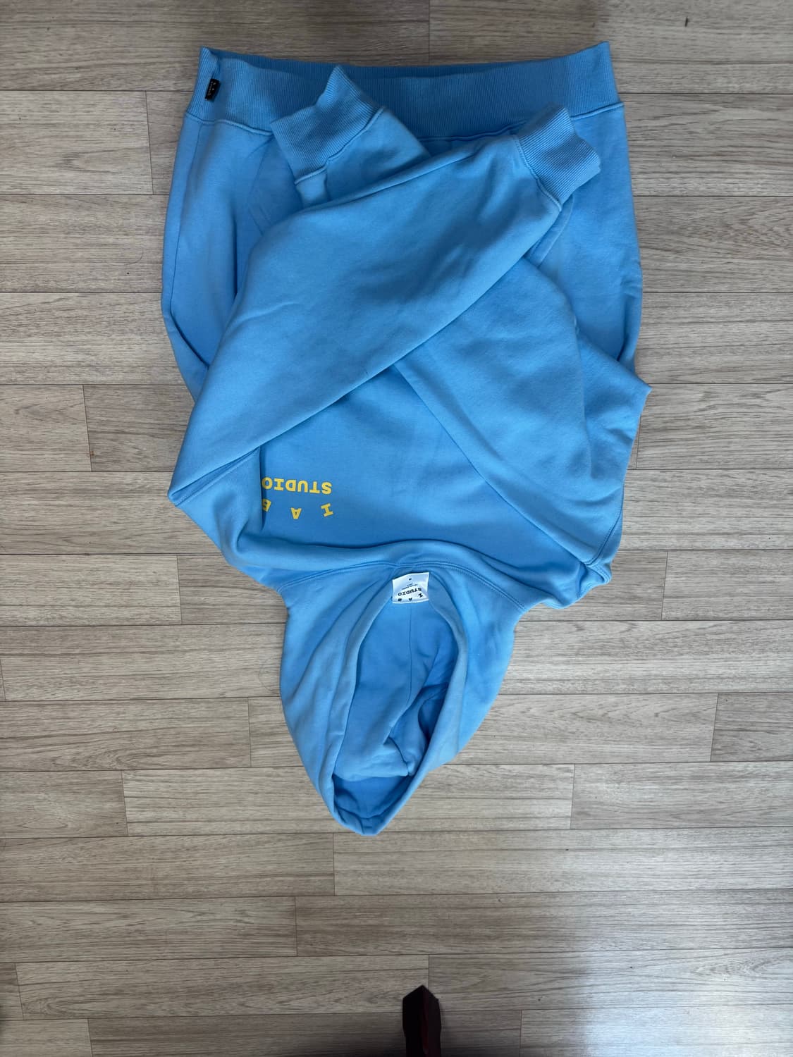 아이앱 스튜디오 후드 스카이 블루 레몬 상품이미지3