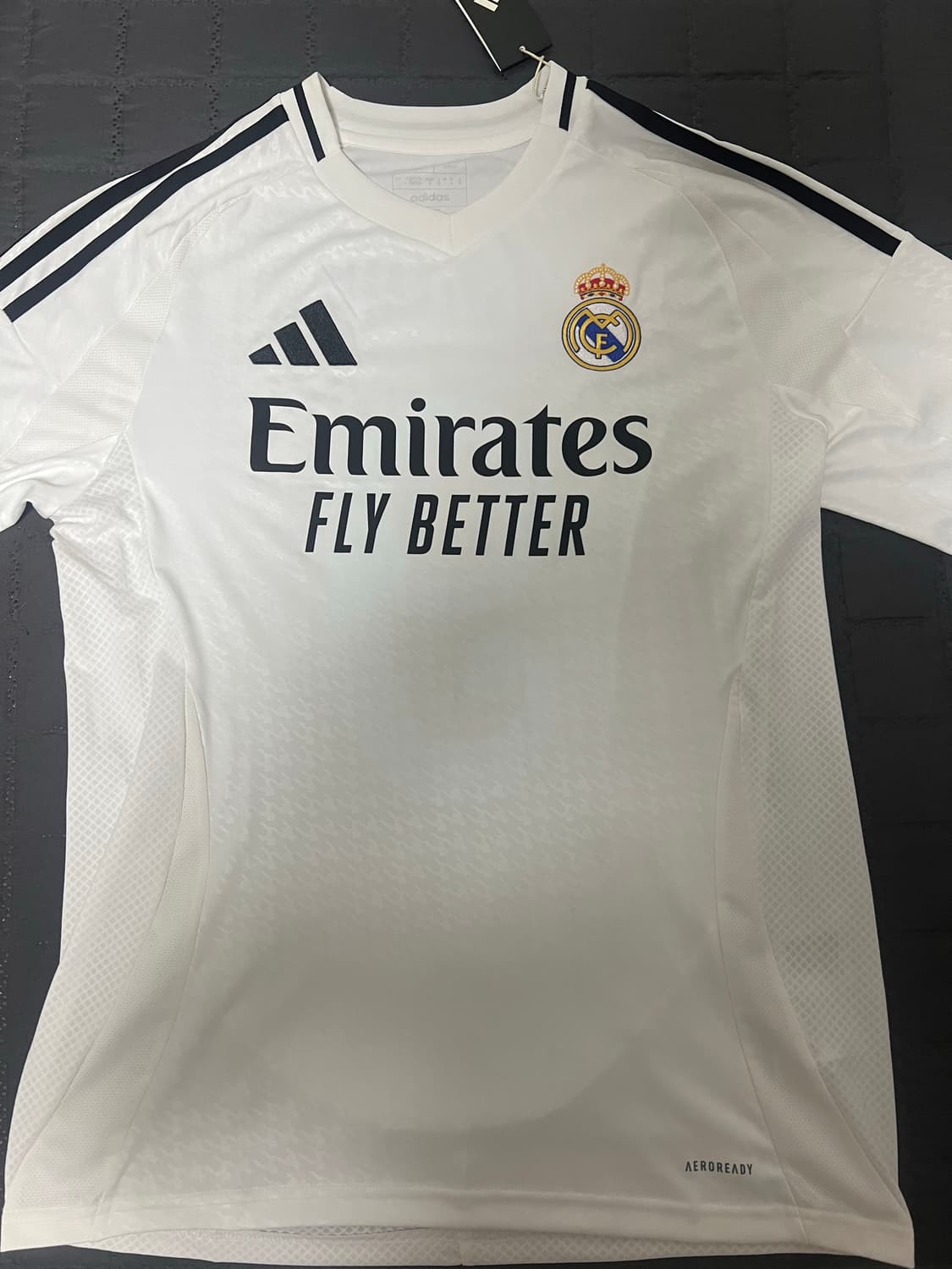 레알마드리드 아디다스 24/25 긴팔져지 (음바페 마킹, 택 제거X) 상품이미지1