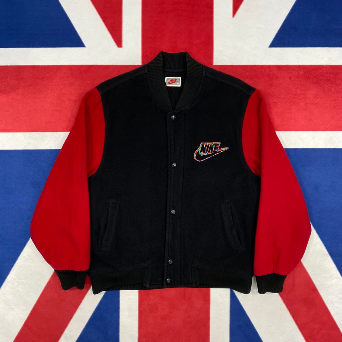 90s 나이키에어 울 바시티자켓 100 상품이미지1