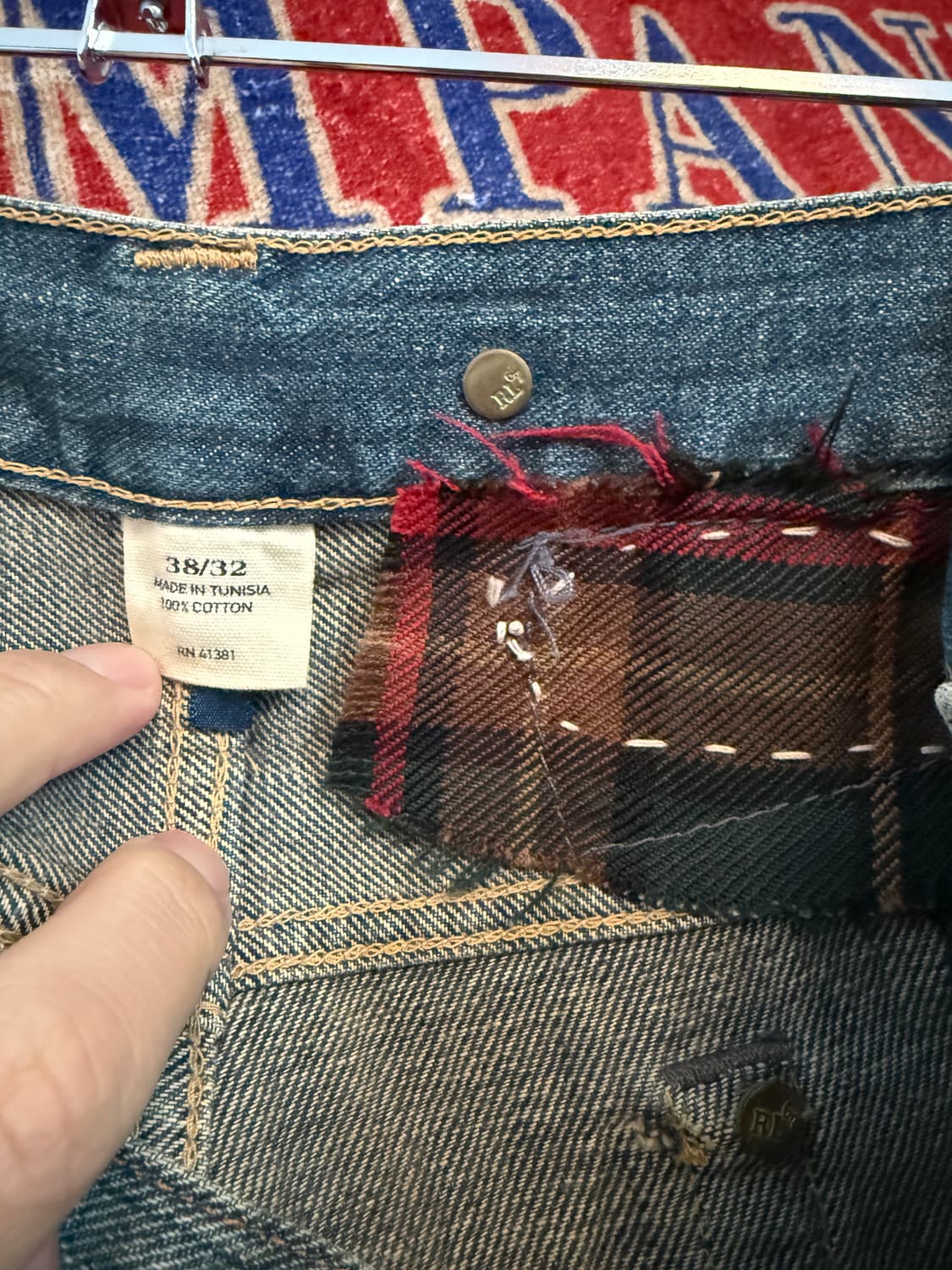 Polo Ralph Lauren 패치워크 데님 (38x32) 상품이미지6