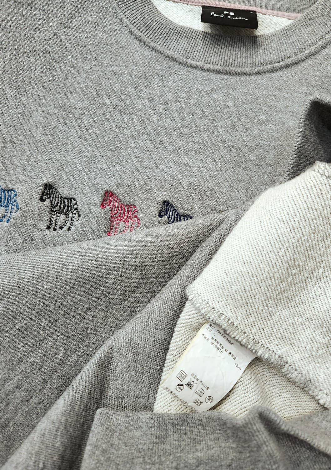 폴스미스 시그니처 지브라 남성맨투맨 상품이미지5