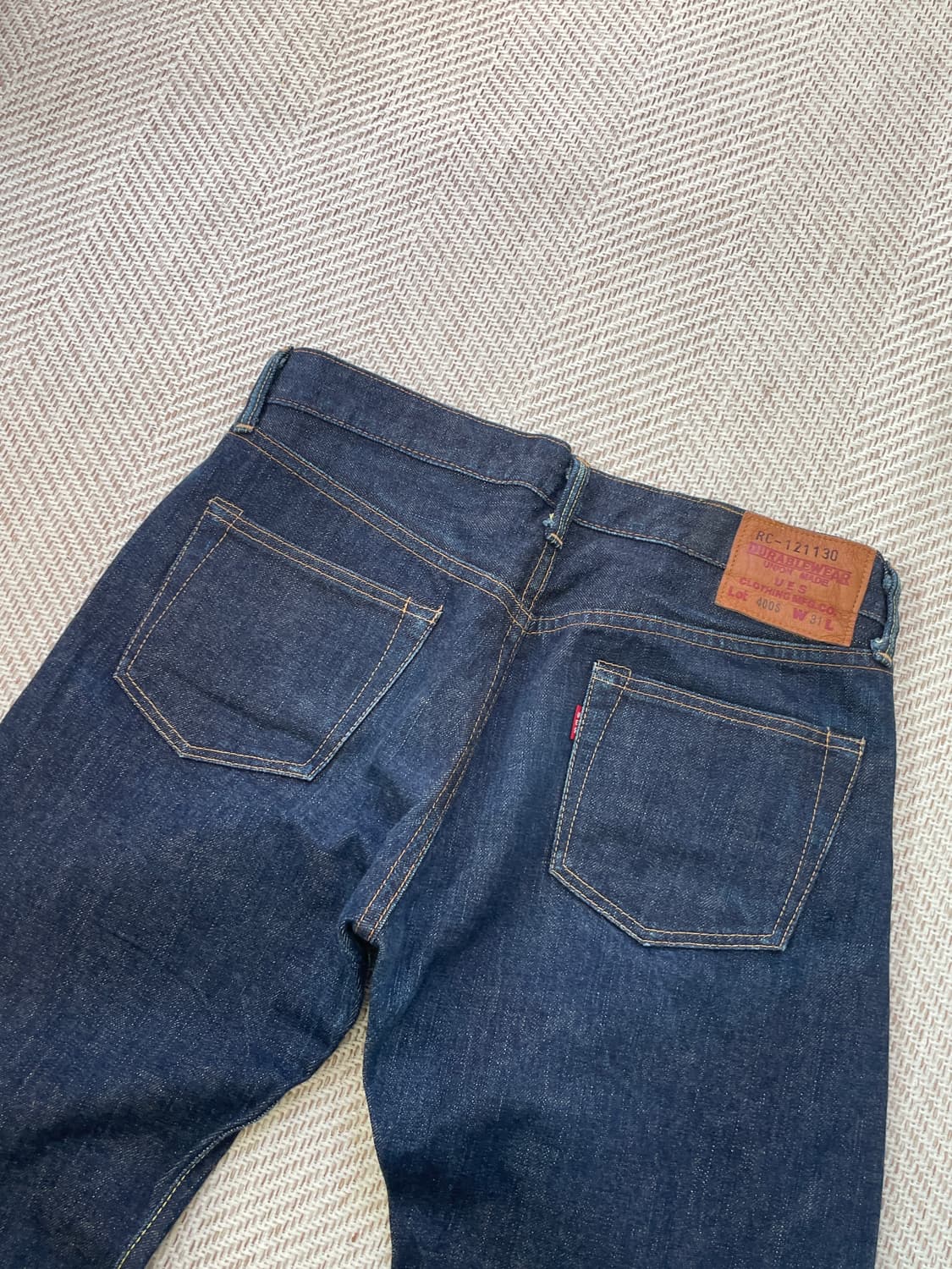 UES 셀비지 스트레이트 데님 팬츠 상품이미지9