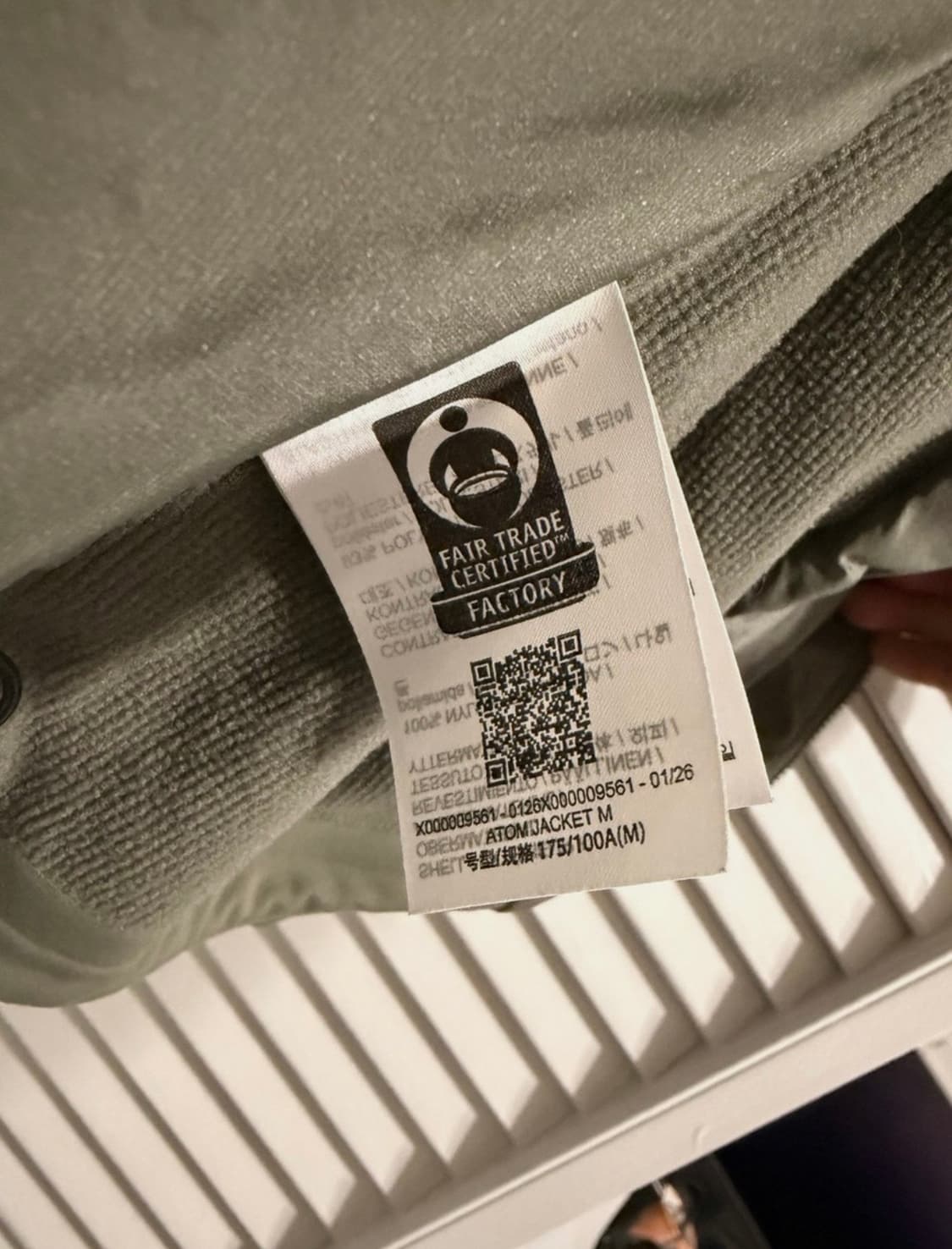 아크테릭스 아톰 자켓 포리지 M 상품이미지4