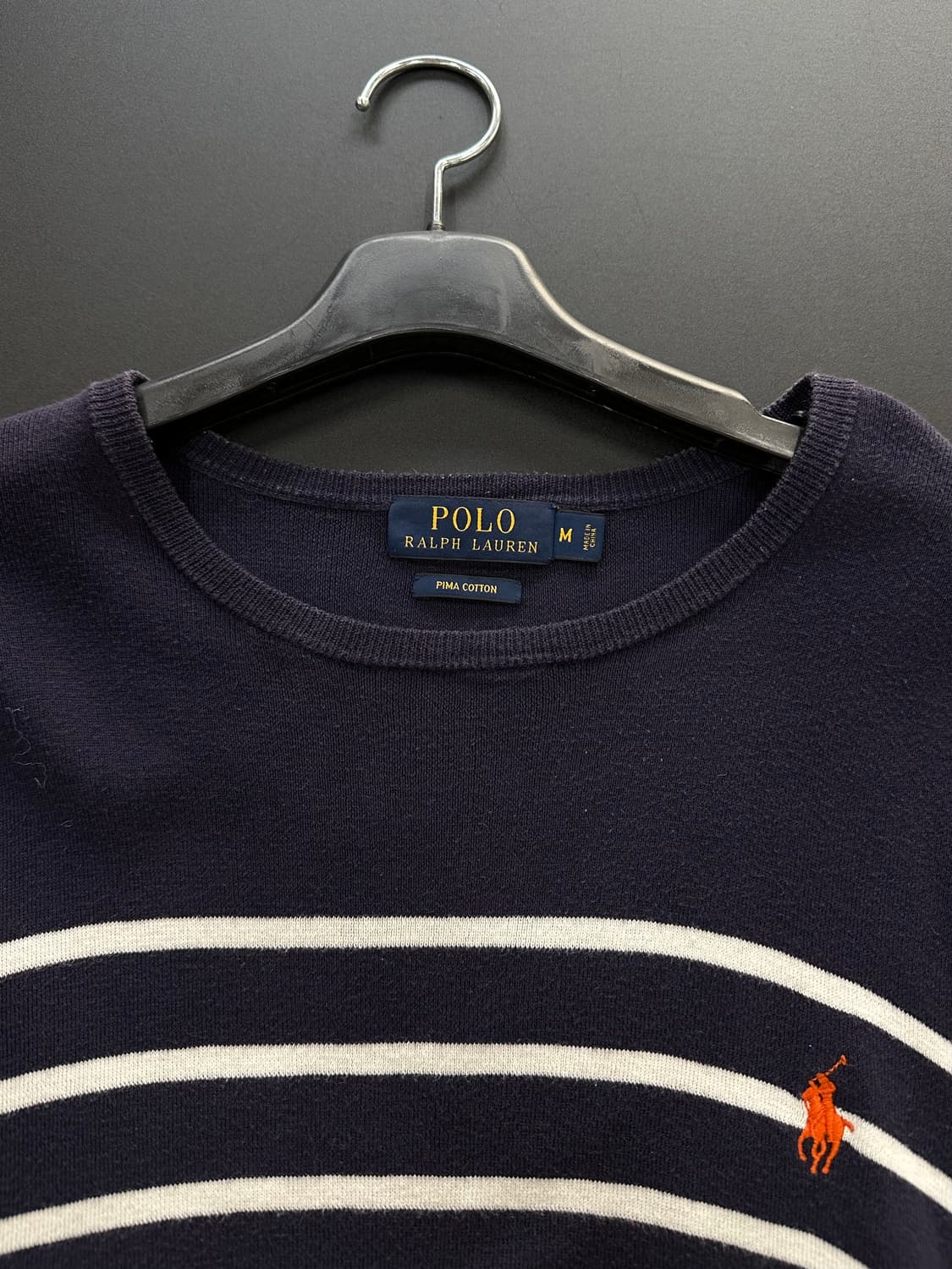 폴로랄프로렌 피마코튼 스트라이프 니트 상품이미지6