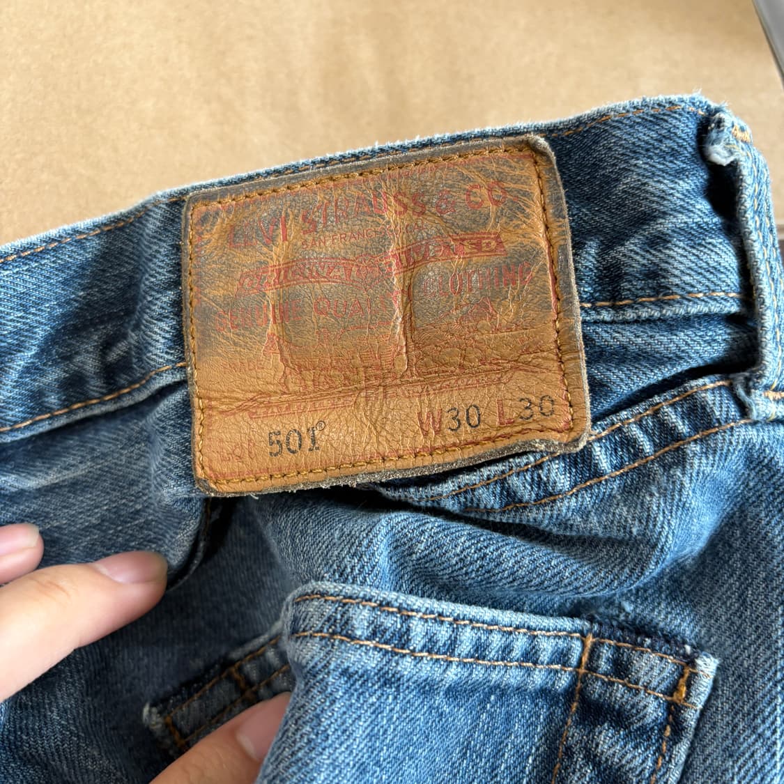 리바이스 501 데님 팬츠 바지 상품이미지5